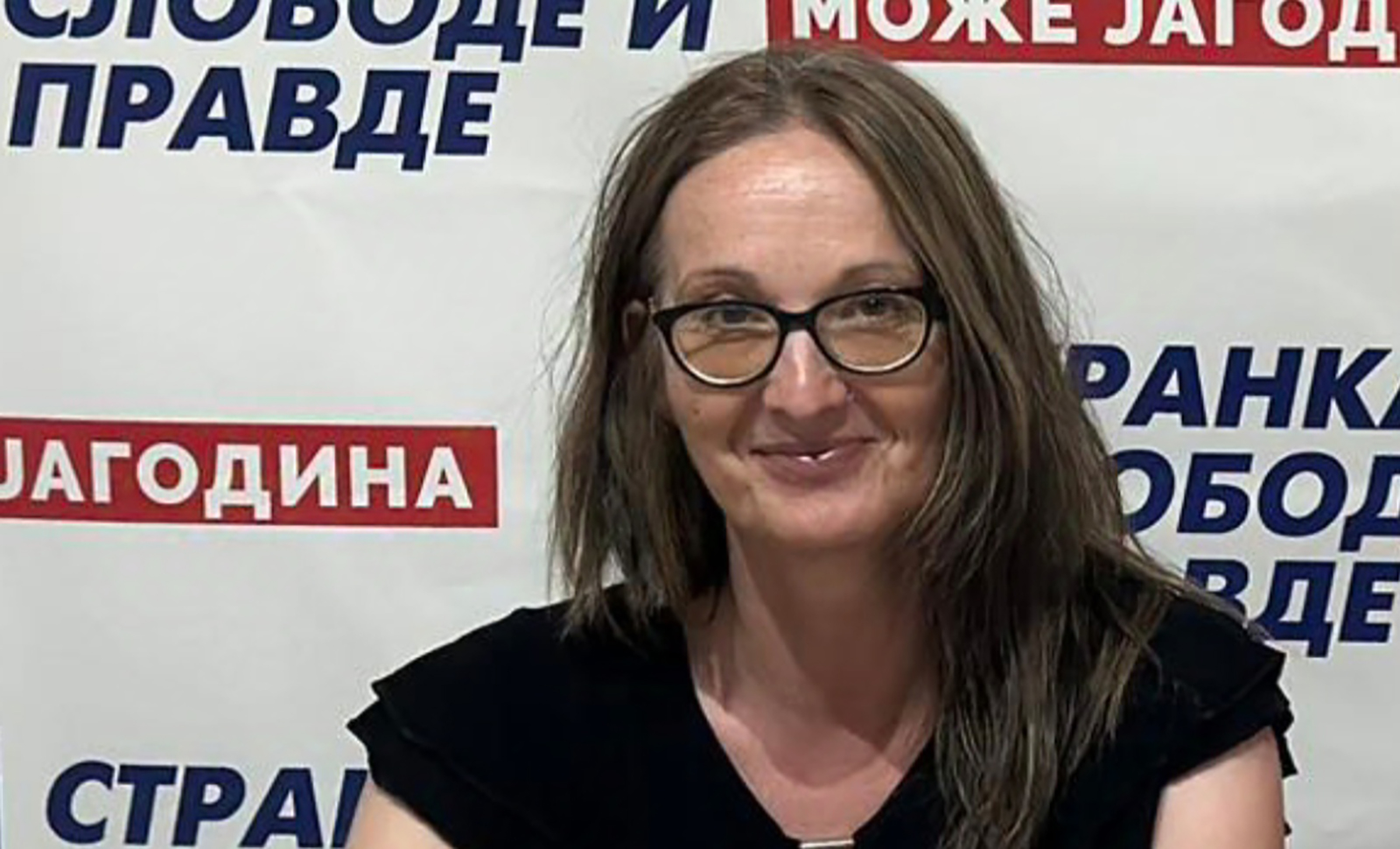 sladjana veličković iz stranke slobode i pravde