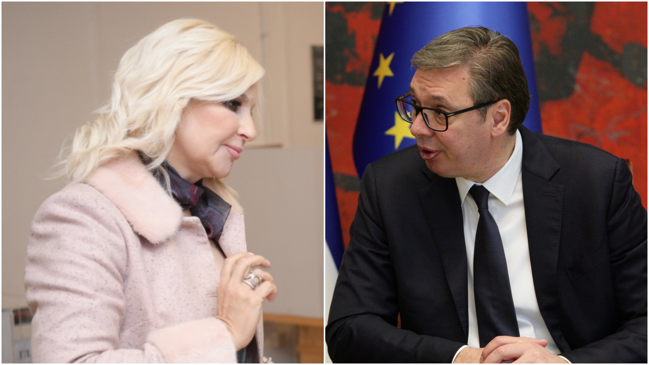 Zorana Mihajlović i Aleksandar Vučić Foto: Dragan Mujan/Nova.rs/TANJUG/ SAVA RADOVANOVIĆ
