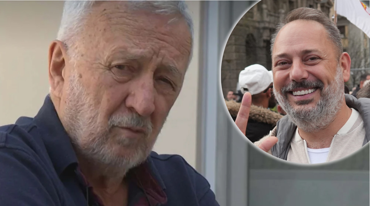 Branko Babić (kralj obrva) i Milorad Miletić kombo