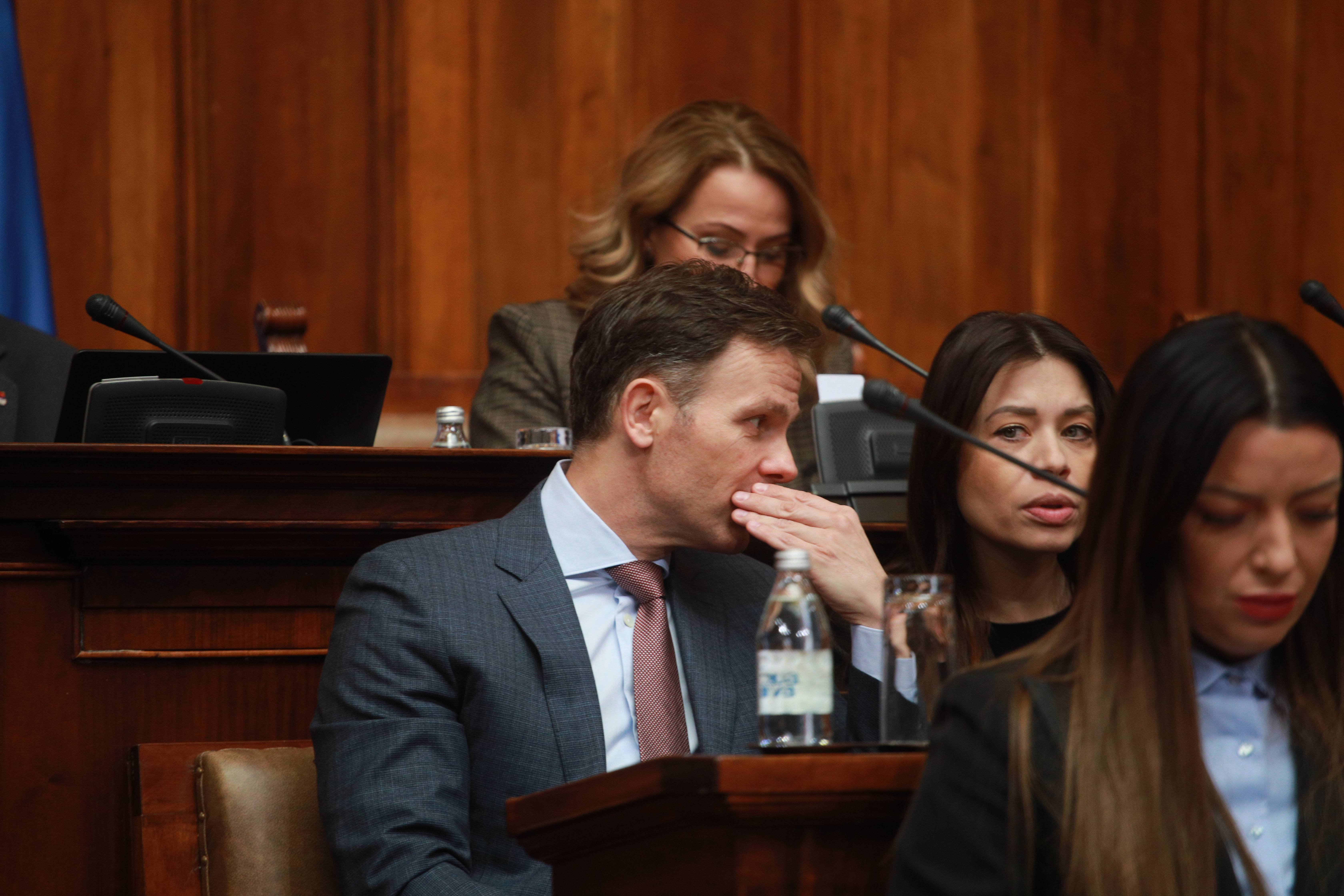 Beograd, 5.03.2025. - Nastavak sednice redovnog prolecnog zasedanja Skupstine Srbije odrzan je danas u Domu Narodne skupstine. (BETAPHOTO/MILOS MISKOV)