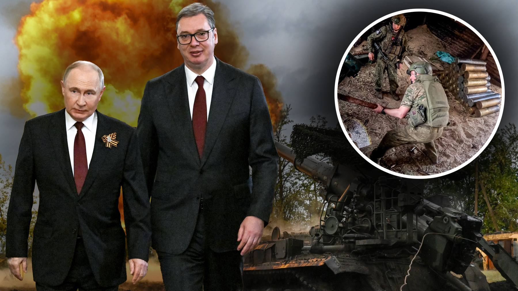 Russia Ukraine Military Operation Artillery Unit