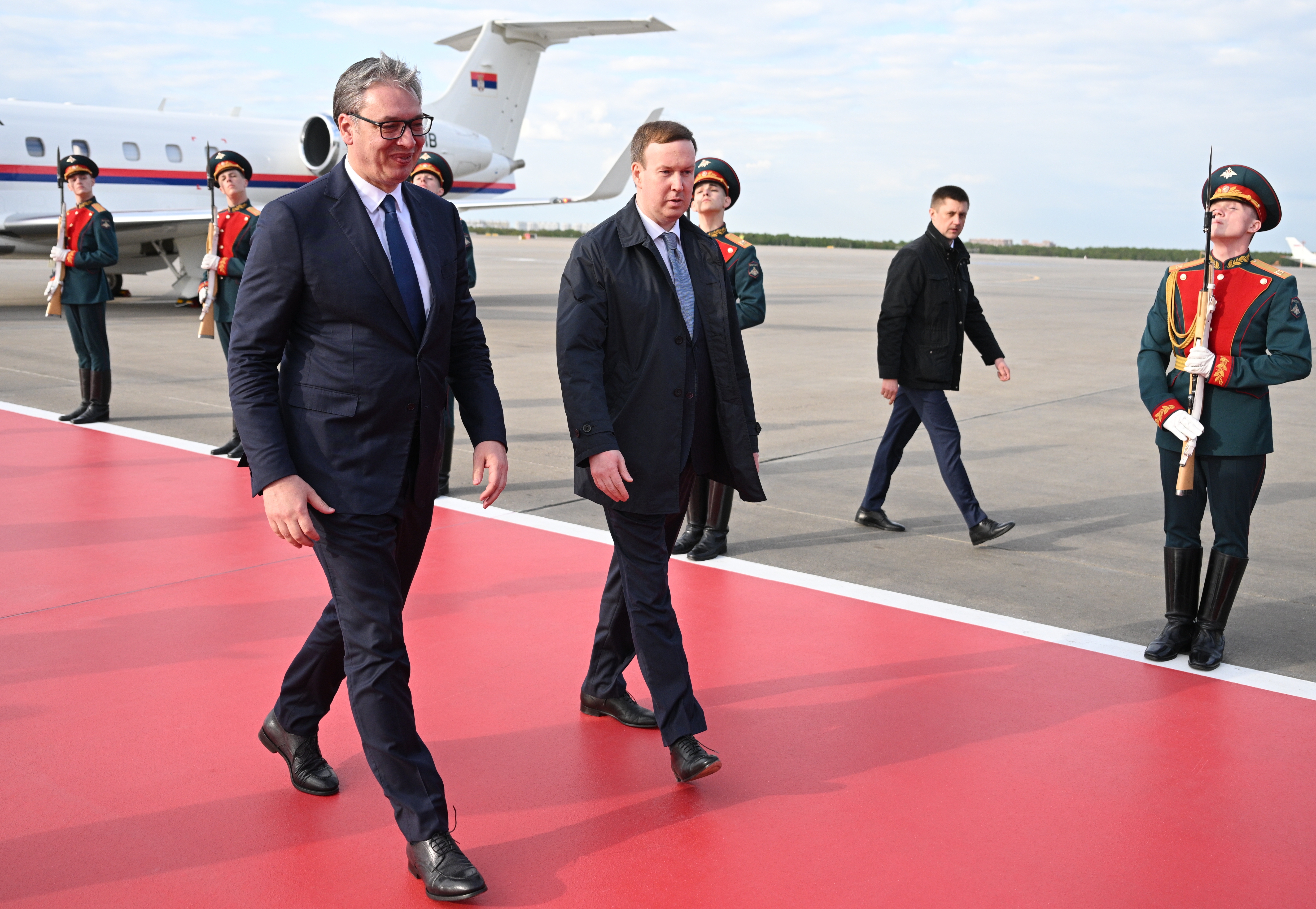 Dignitaries arrive to Moscow to attend Victory Day celebrations