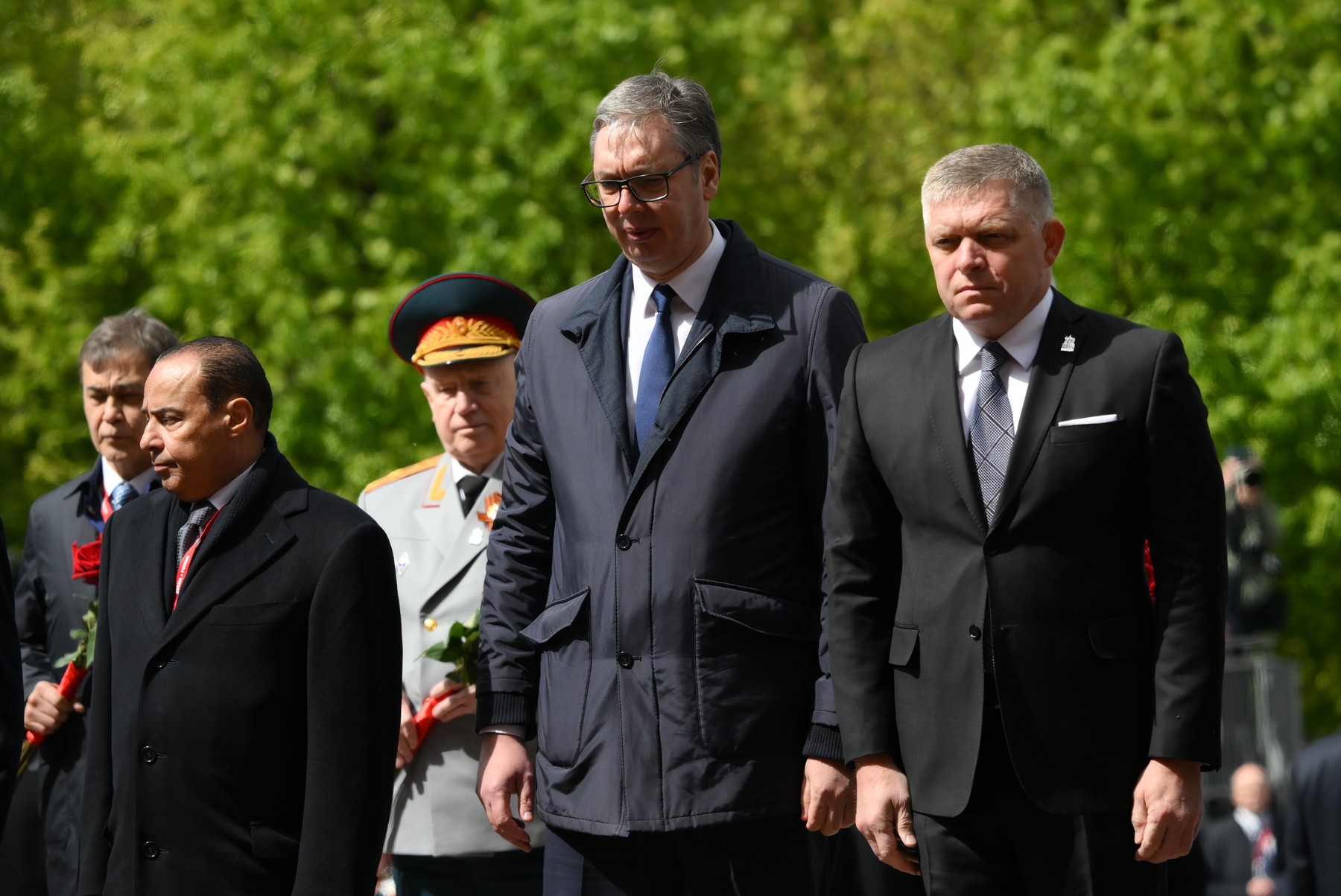 Wreath-laying ceremony at the Tomb of the Unknown Soldiers