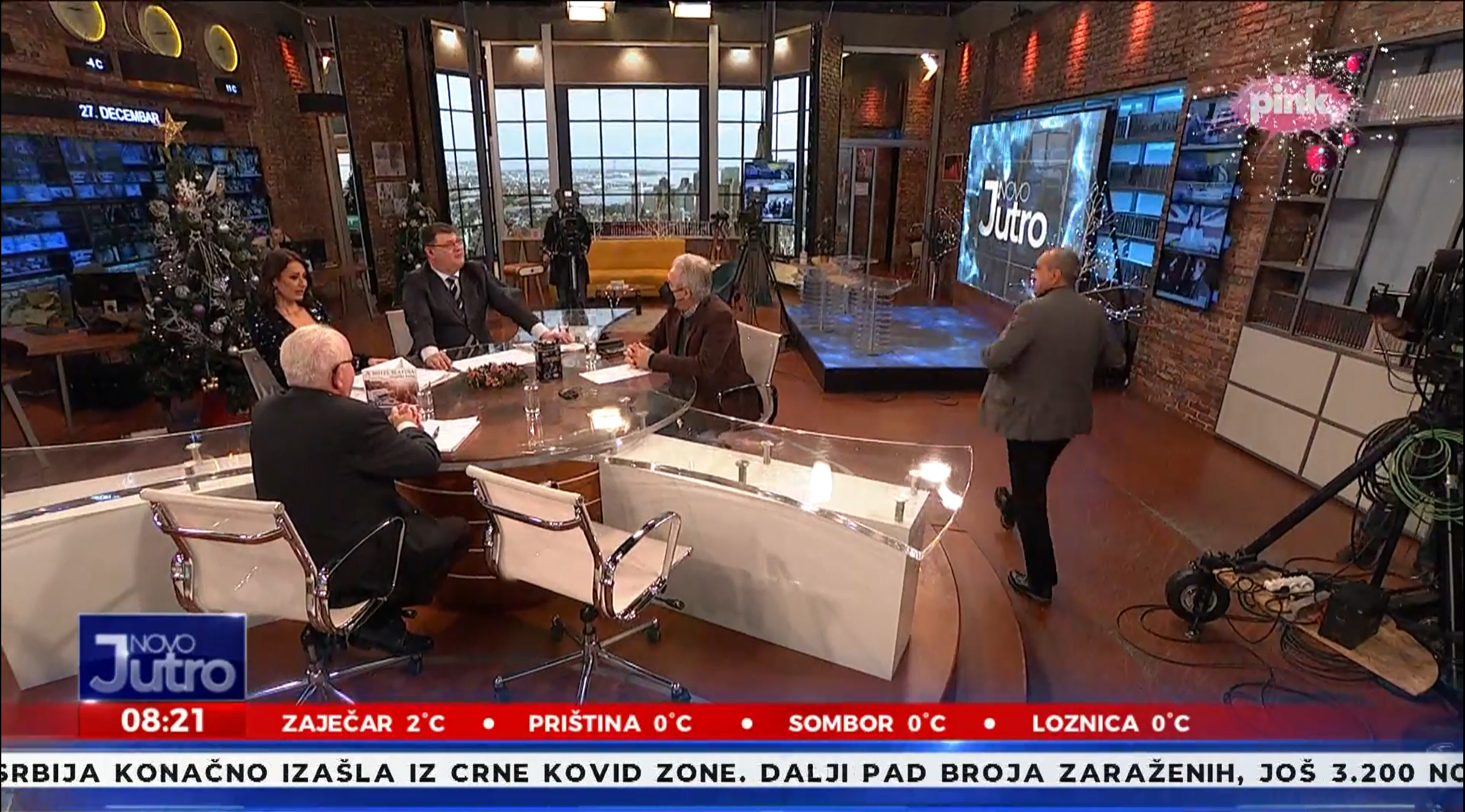 Slavko Nikić  gost napustio program na tv punku novo jutro