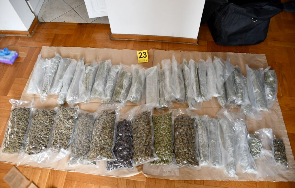 zaplena droga marihuana heroin kokain