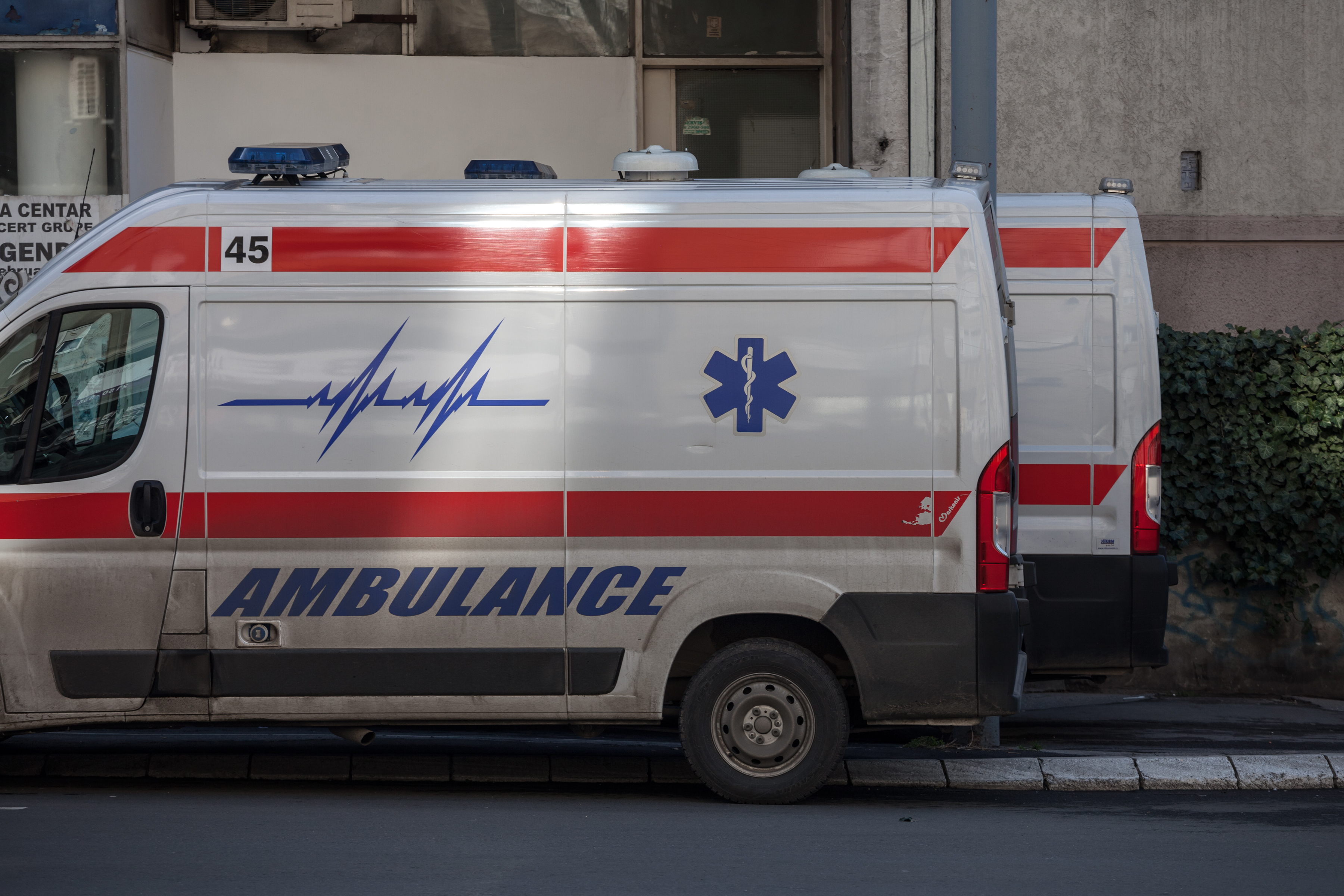 Belgarde,,Serbia,-,March,13,,2021:,Serbian,Ambulance,From,The
