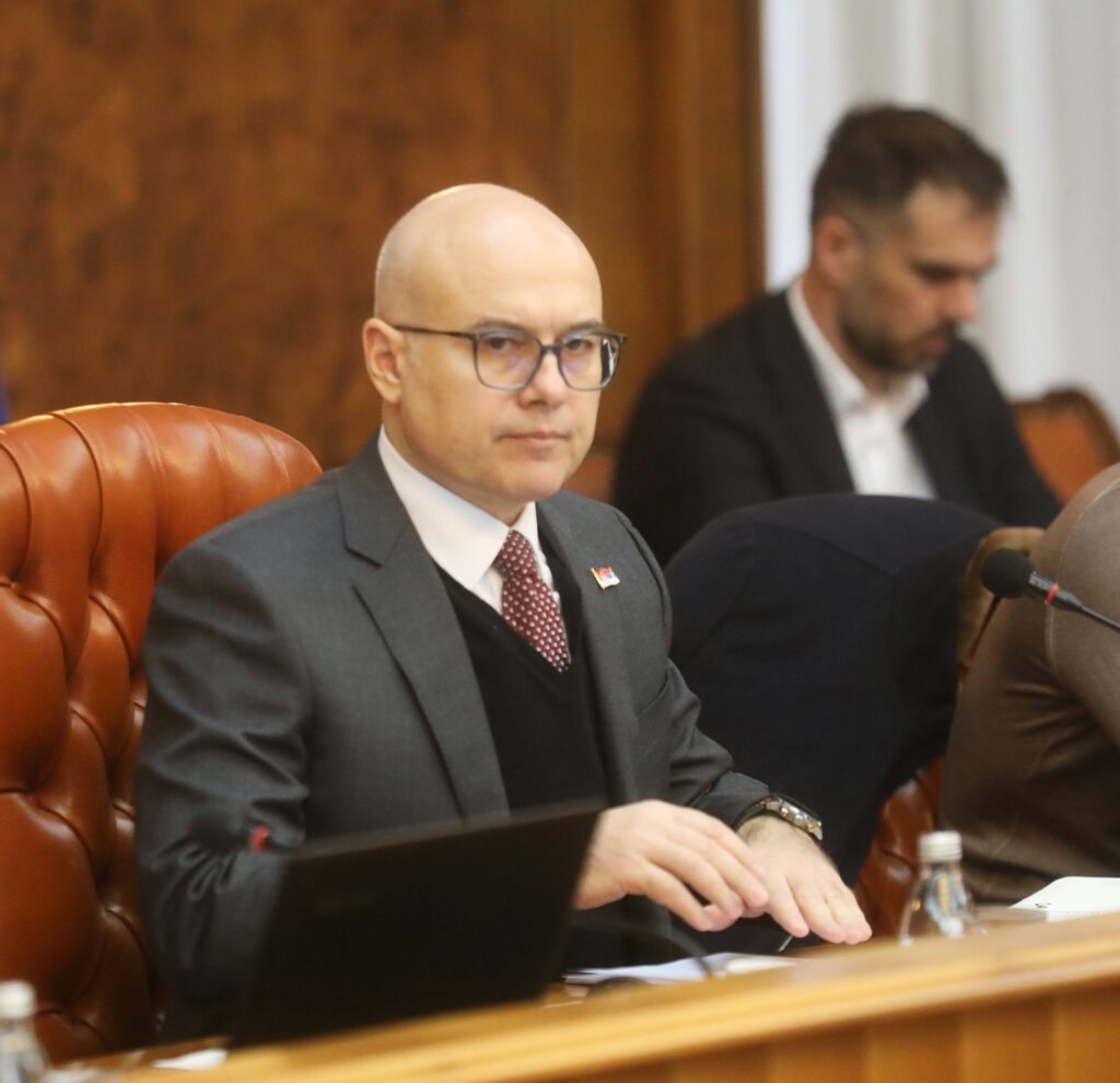 Beograd, 6.02.2025. - Sednica Vlade Srbije kojom je predsedavao premijer u ostavci Milos Vucevic odrzana je danas u Vladi Srbije u Beogradu. (BETAPHOTO/VLADA SRBIJE/SLOBODAN MILJEVIC)