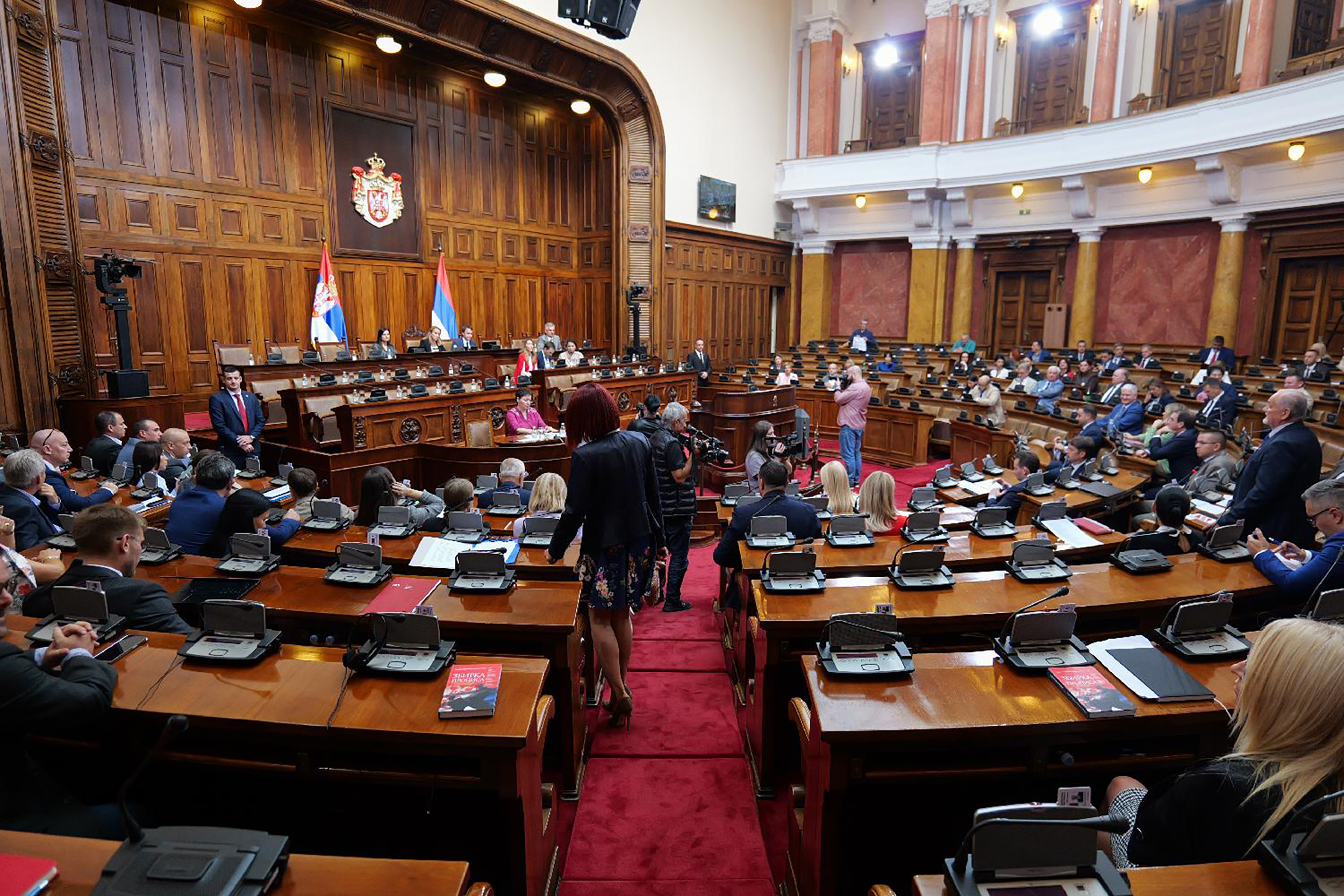 Mesto: Beograd
Datum: Thu Oct 10 12:42:46 CEST 2024
Dogadjaj: POLITIKA - Sednica Skupštine Srbije
Fotoreporter: Milica Vučković
Izvor: FoNet