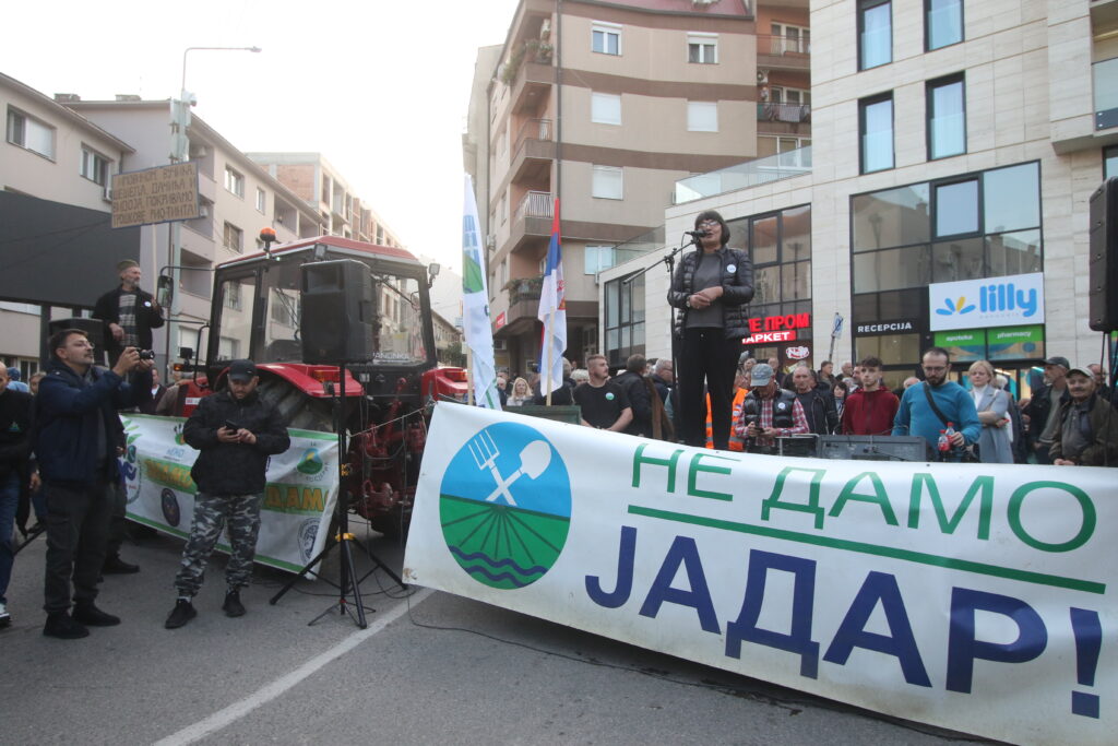DRUŠTVO - zajednički protest opozicionih stranaka i ekoloških organizacija SEOS i "Ne damo Jadar" protiv rudarenja litijuma
Fotoreporter:Aleksandar Mijailović
Ličnosti:
Izvor:FoNet