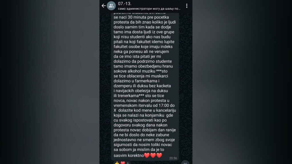 N1 došao do prepiski iz grupe za dogovaranje okupljanja u Pionirskom kampu i – plaćanje