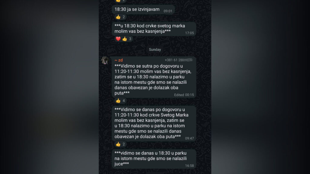 N1 došao do prepiski iz grupe za dogovaranje okupljanja u Pionirskom kampu i – plaćanje