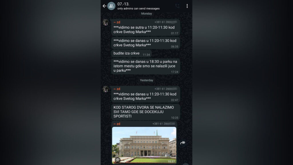 N1 došao do prepiski iz grupe za dogovaranje okupljanja u Pionirskom kampu i – plaćanje