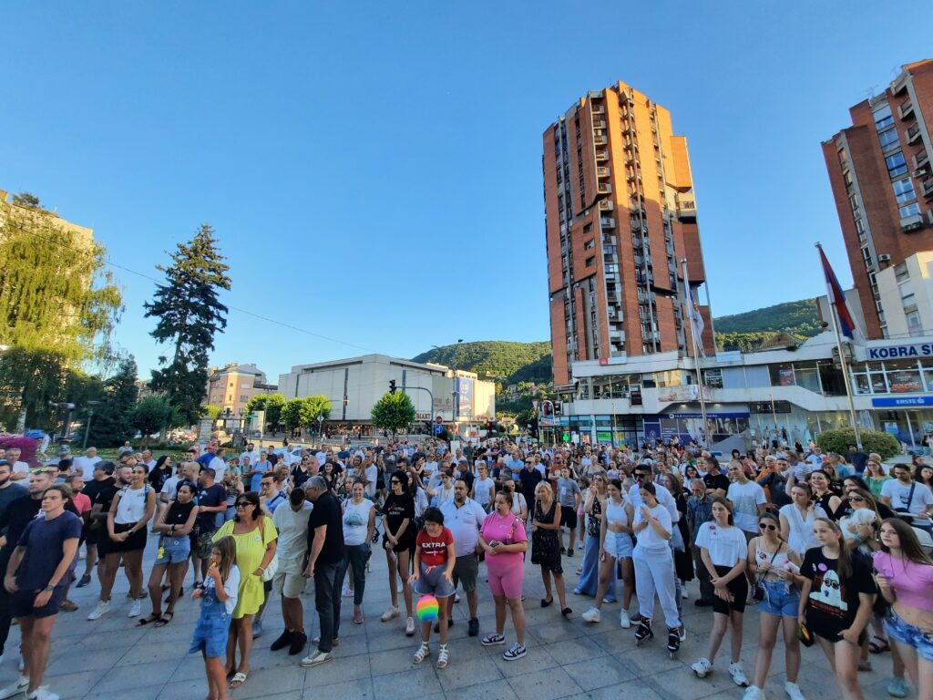 Užice blokada građanska neposlušnost