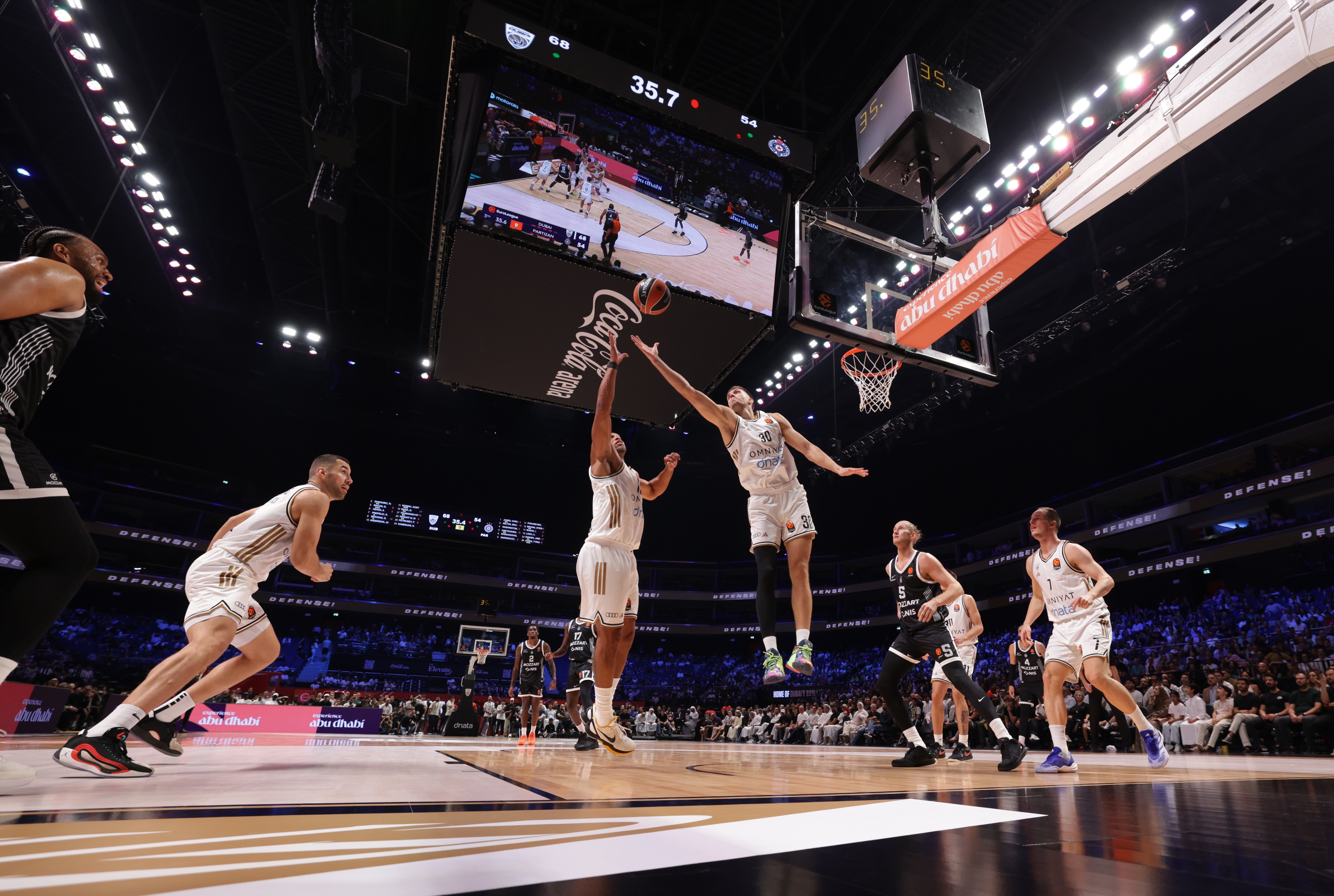 EuroLeague Basketball - Dubai Basketball vs Partizan