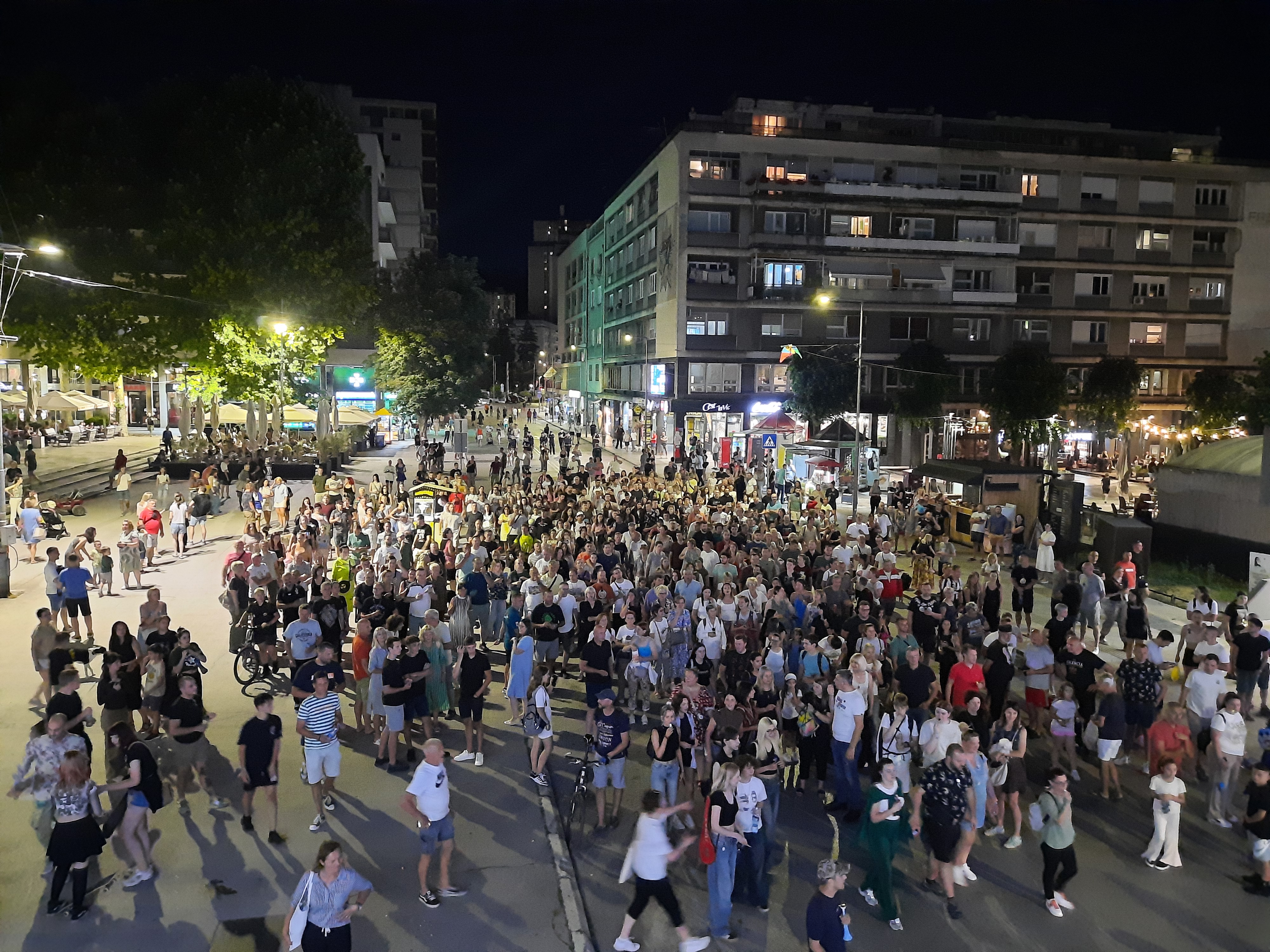Užice protest blokada