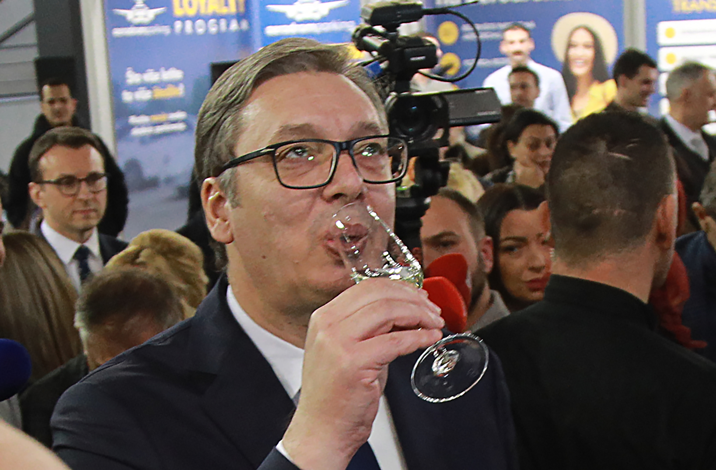 The President of the Republic of Serbia, Aleksandar Vucic, attended the opening ceremony of the 46th International Tourism Fair.Predsednik Republike Srbije Aleksandar Vucic prisustvovao je svecanom otvaranju 46. Medjunarodnog sajma turizma.