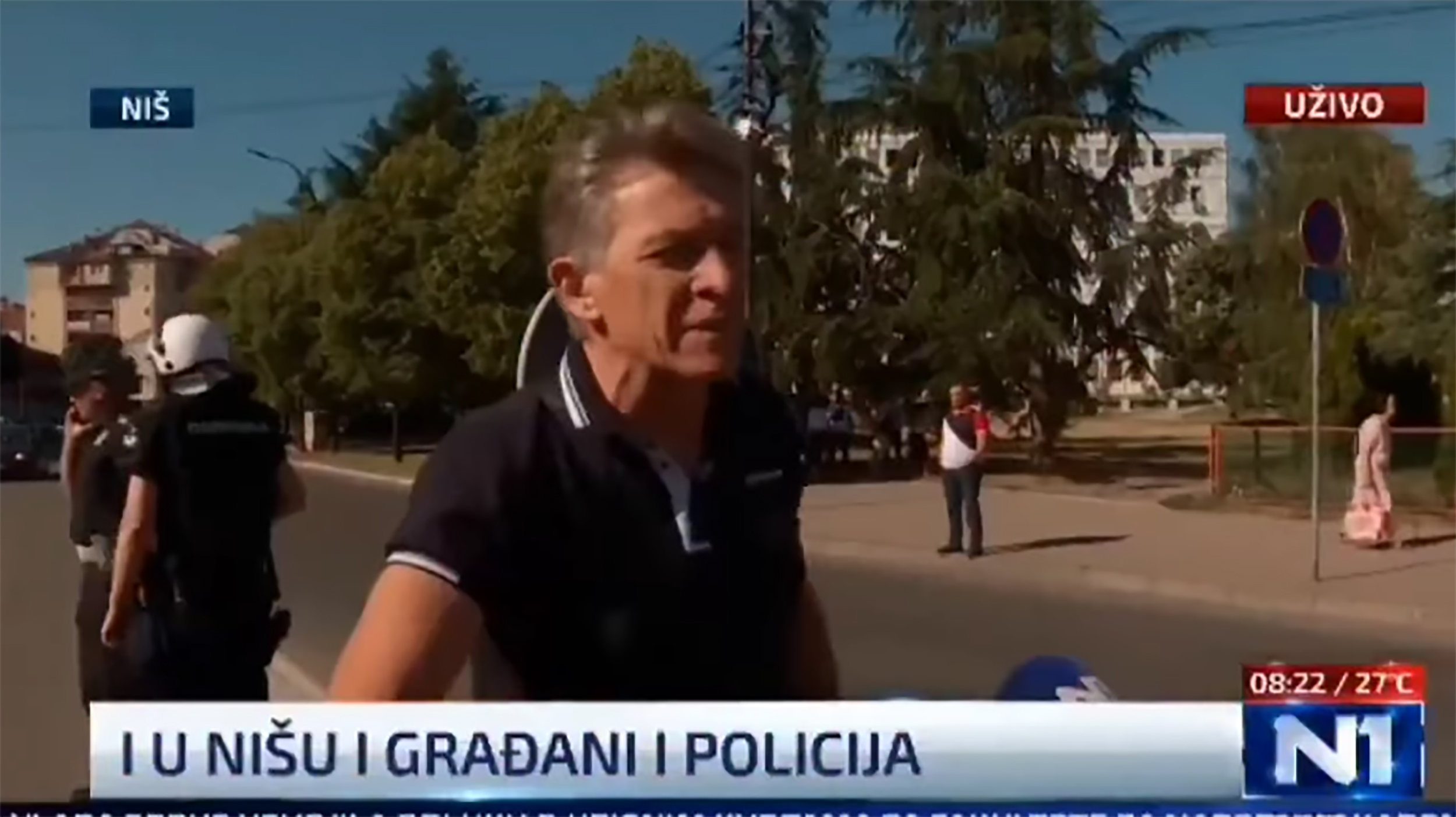 niš gradjanin nisa pita policiju gde su im oznake