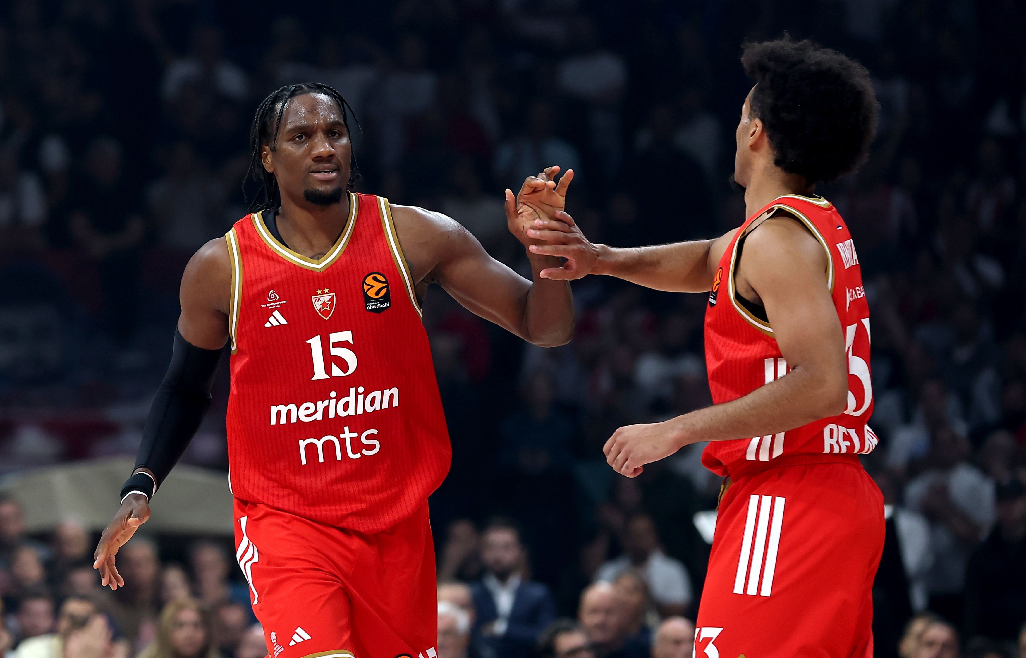 Crvena Zvezda v EA7 Emporio Armani Milan, Euroleague basketball season 2025/2026, round 1, Belgrade Arena, Belgrade, Serbia - 30 Sep 2025