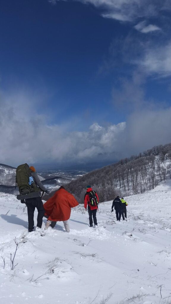 Gorska služba spasavanja evakuisala na Jablaniku dvoje planinara, ruskih državljana, Foto: GSS