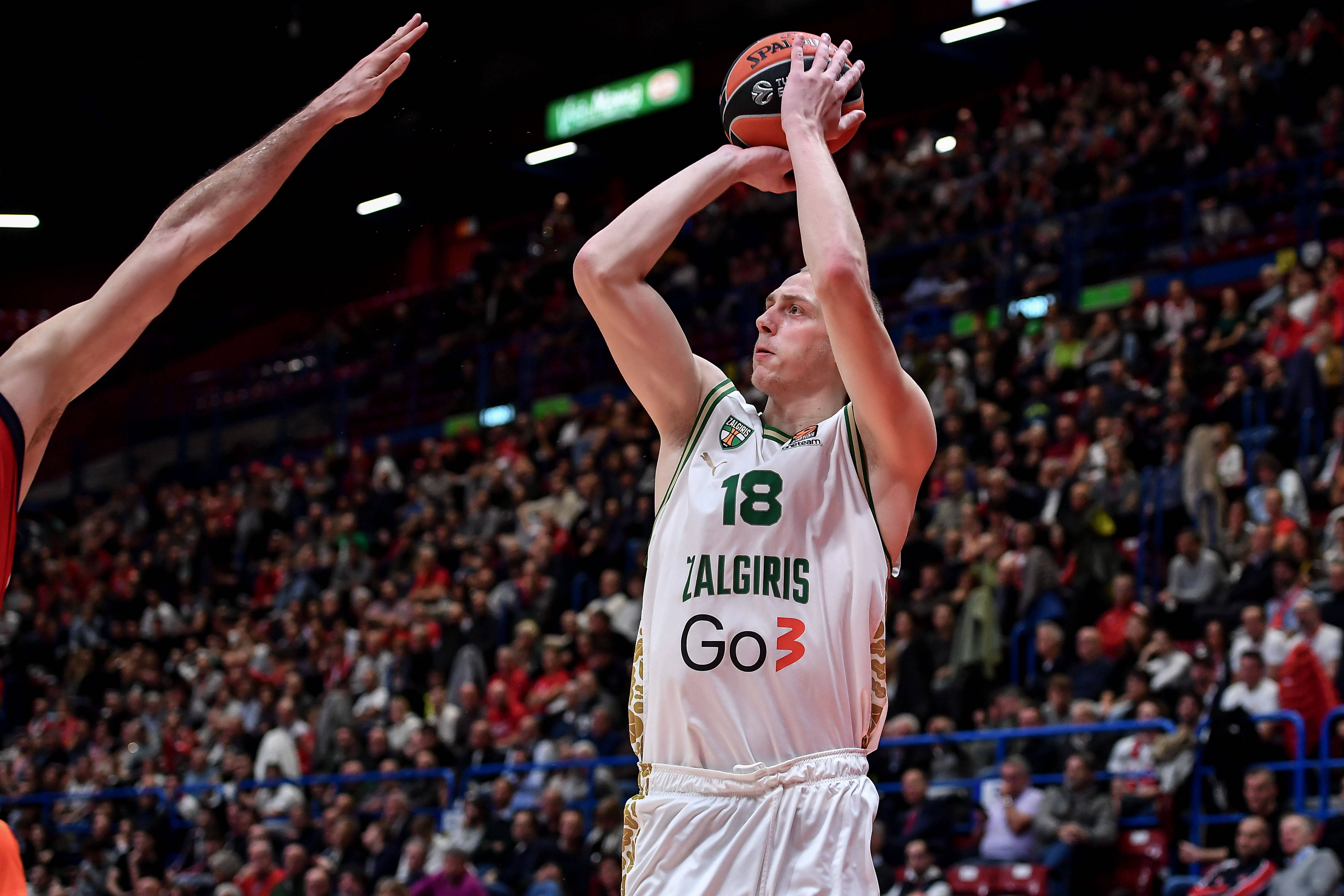Alen Smailagic EA7 Emporio Armani Olimpia Milano - Zalgiris Kaunas Turkish Airlines Euroleague 2024-25 Milano, 17/10/202