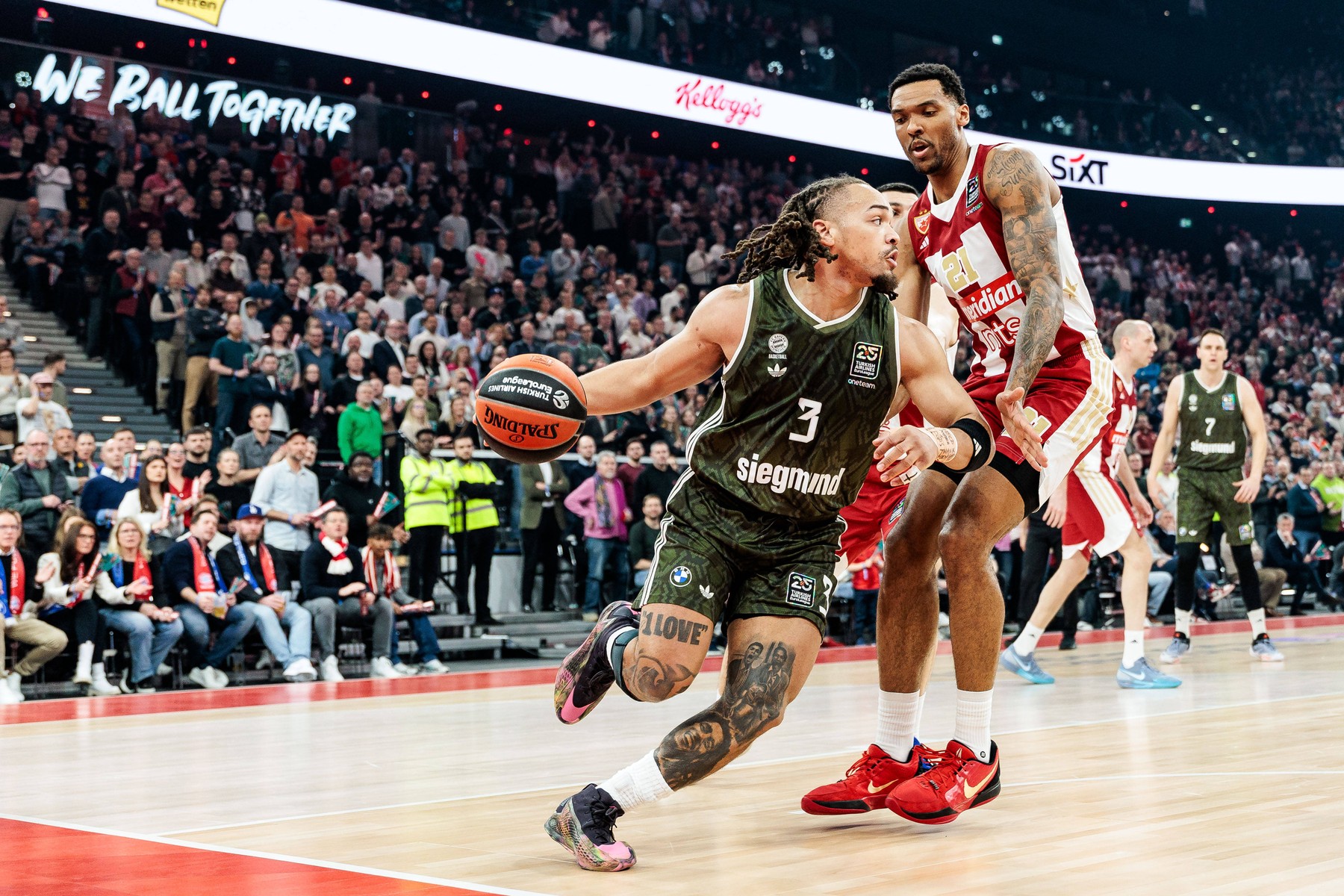 Turkish Airlines EuroLeague, FC Bayern München - Roter Stern Belgrad; 06.03.2025