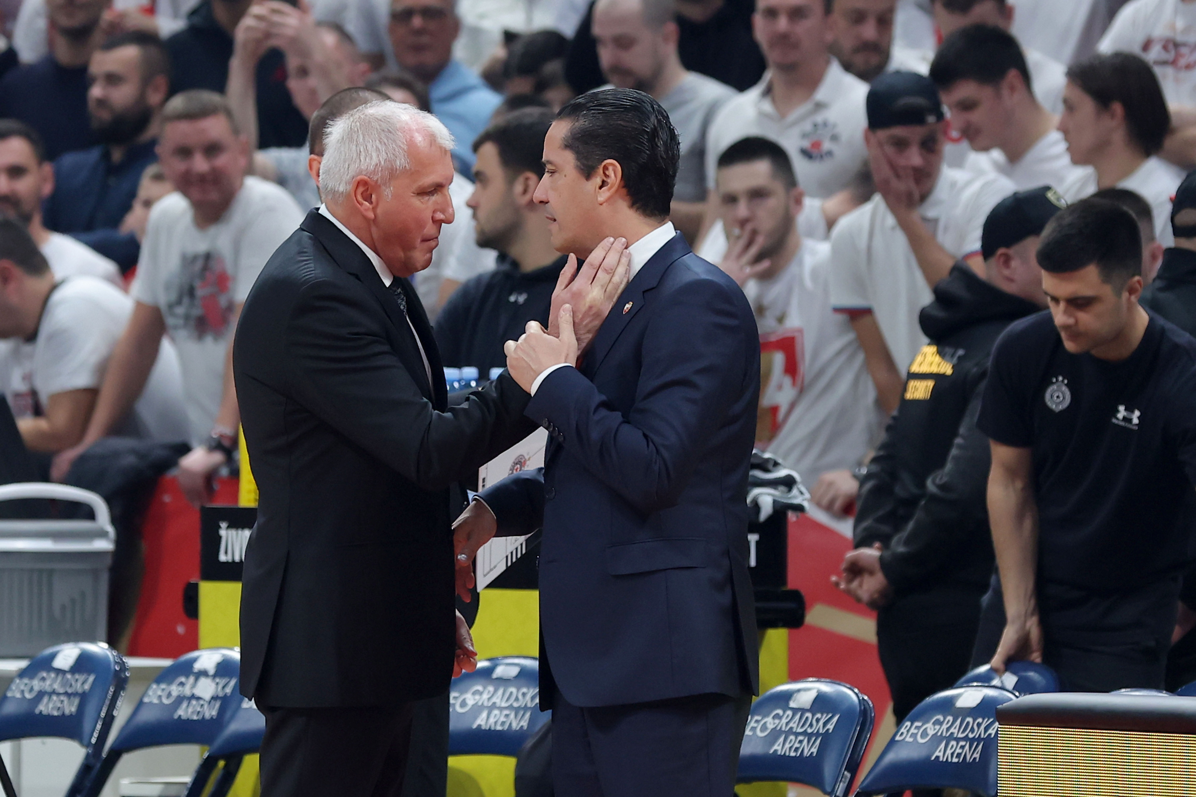 Crvena Zvezda v Partizan, Euroleague basketball match, regular season, round 19