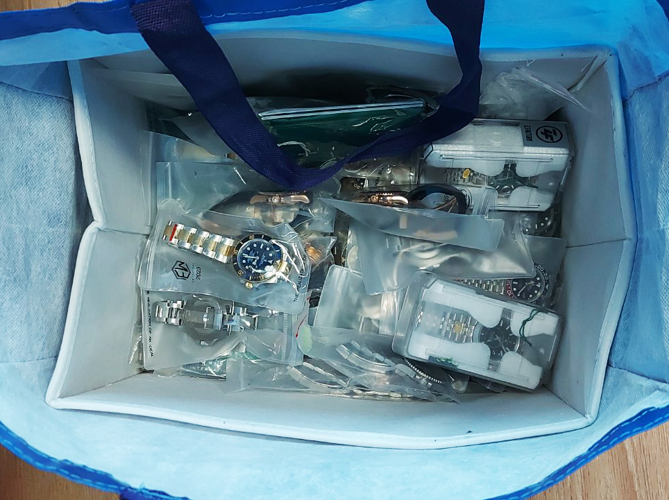 Zaplena, lažna roba, lažni satovi, Roleks, Rolex
