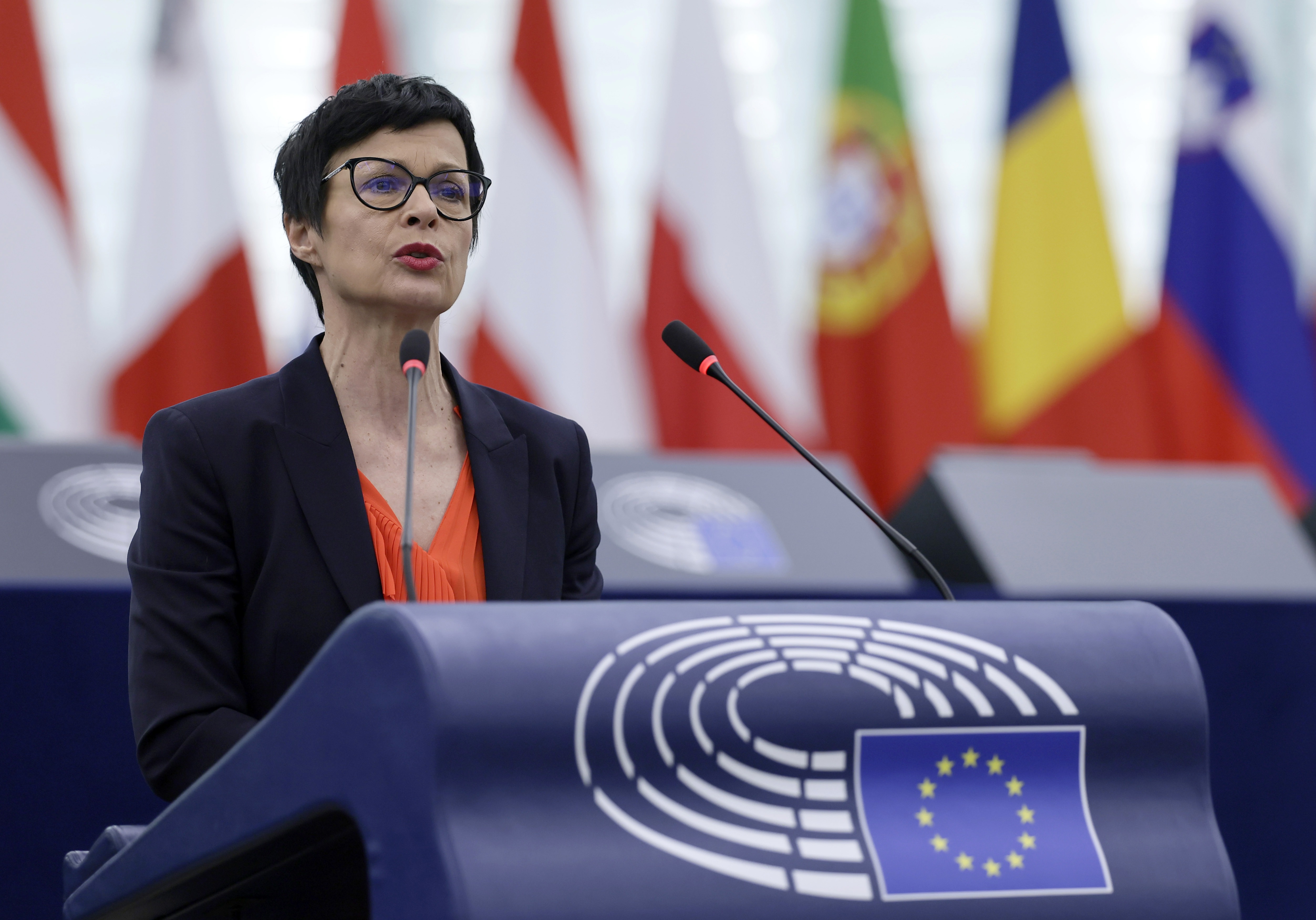 European Parliament session in Strasbourg