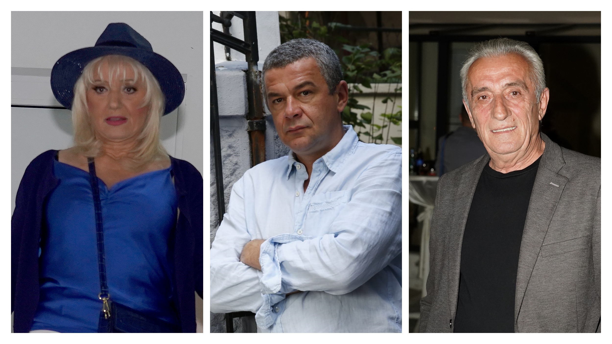 Nebojša Glogovac, a sa strana Vera Matović i Šeki Turković.