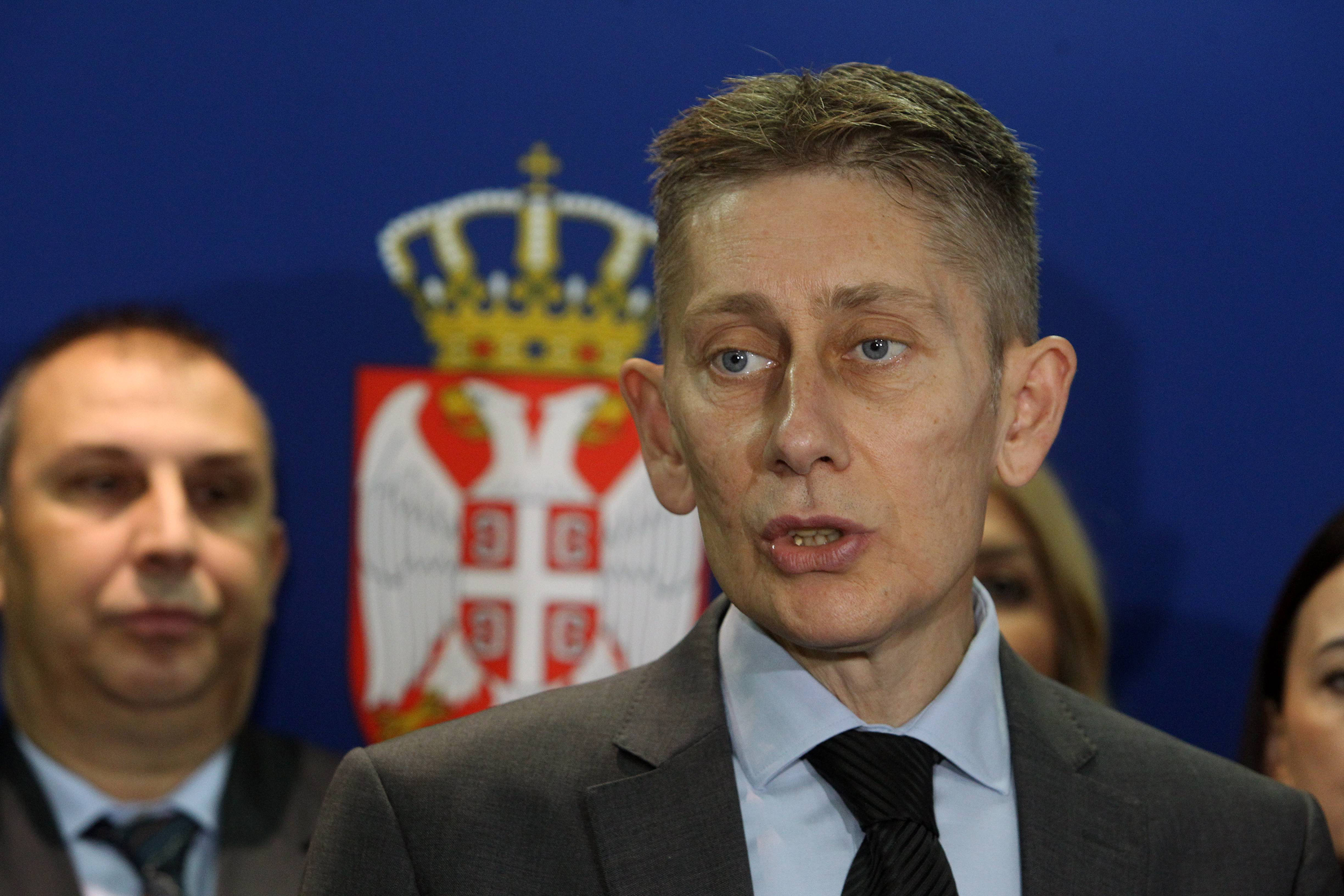 Beograd, 24.12.2024. - Ministar poljoprivrede Aleksandar Martinovic odrzao je konferenciju za novinare o aktuelnim temama u tom sektoru, danas u zgradi Ministarstva poljoprivrede. (BETAPHOTO/MILAN OBRADOVIC)