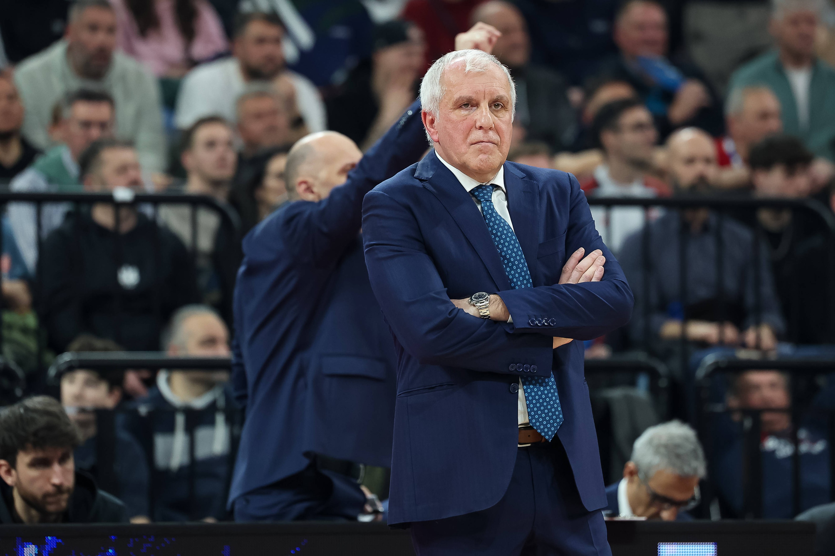 GER, FC Bayern Muenchen vs. Partizan Belgrad, Basketball, Turkish Airlines Euroleague, 32. Spieltag, Saison 2024/2025, 27.03.2025