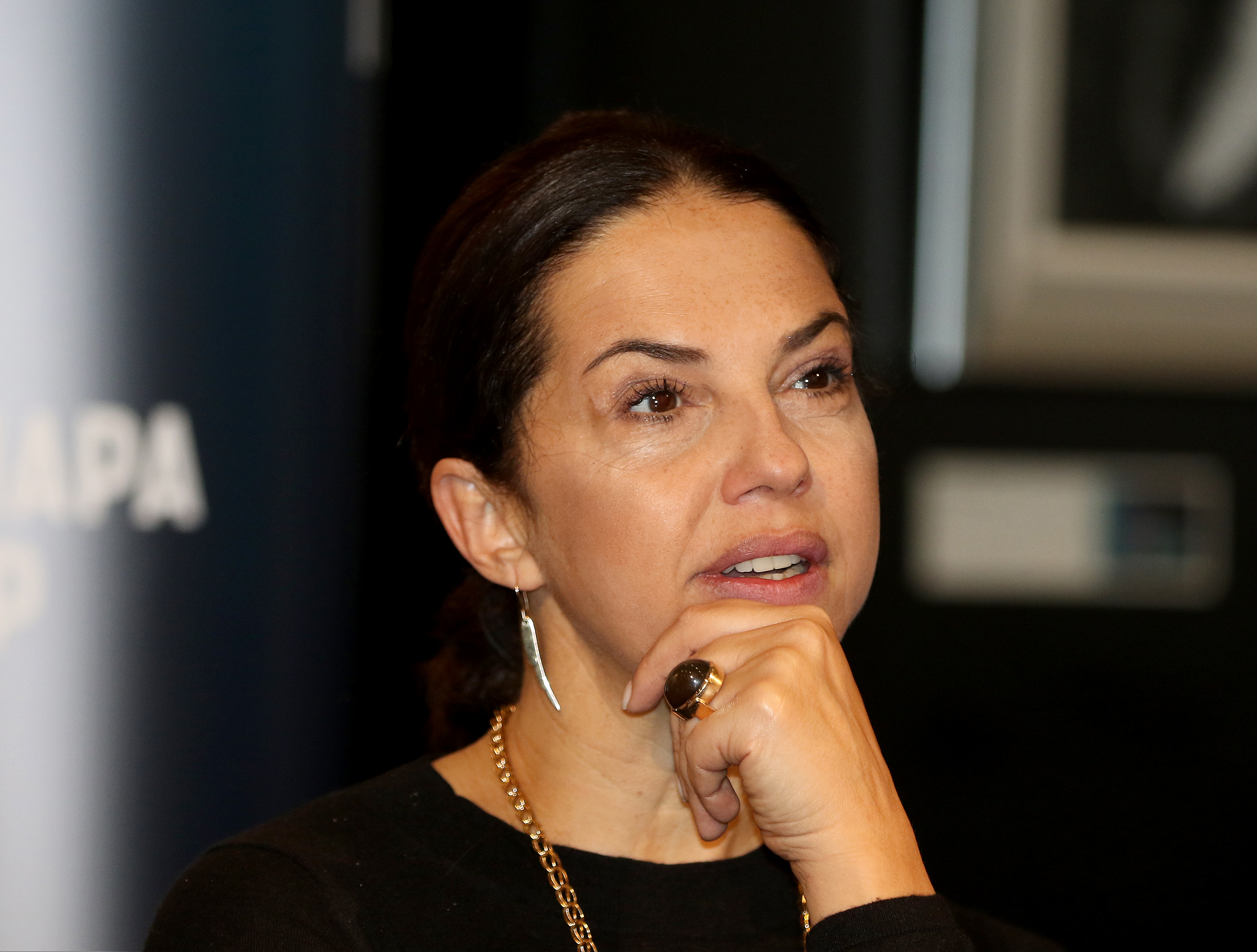 Press conference held on the occasion of the premiere of Tre Sorele held in Zvezdara theater.Odrzana konferencija za medije povodom premijere pozorisne predstave Tre sorele .