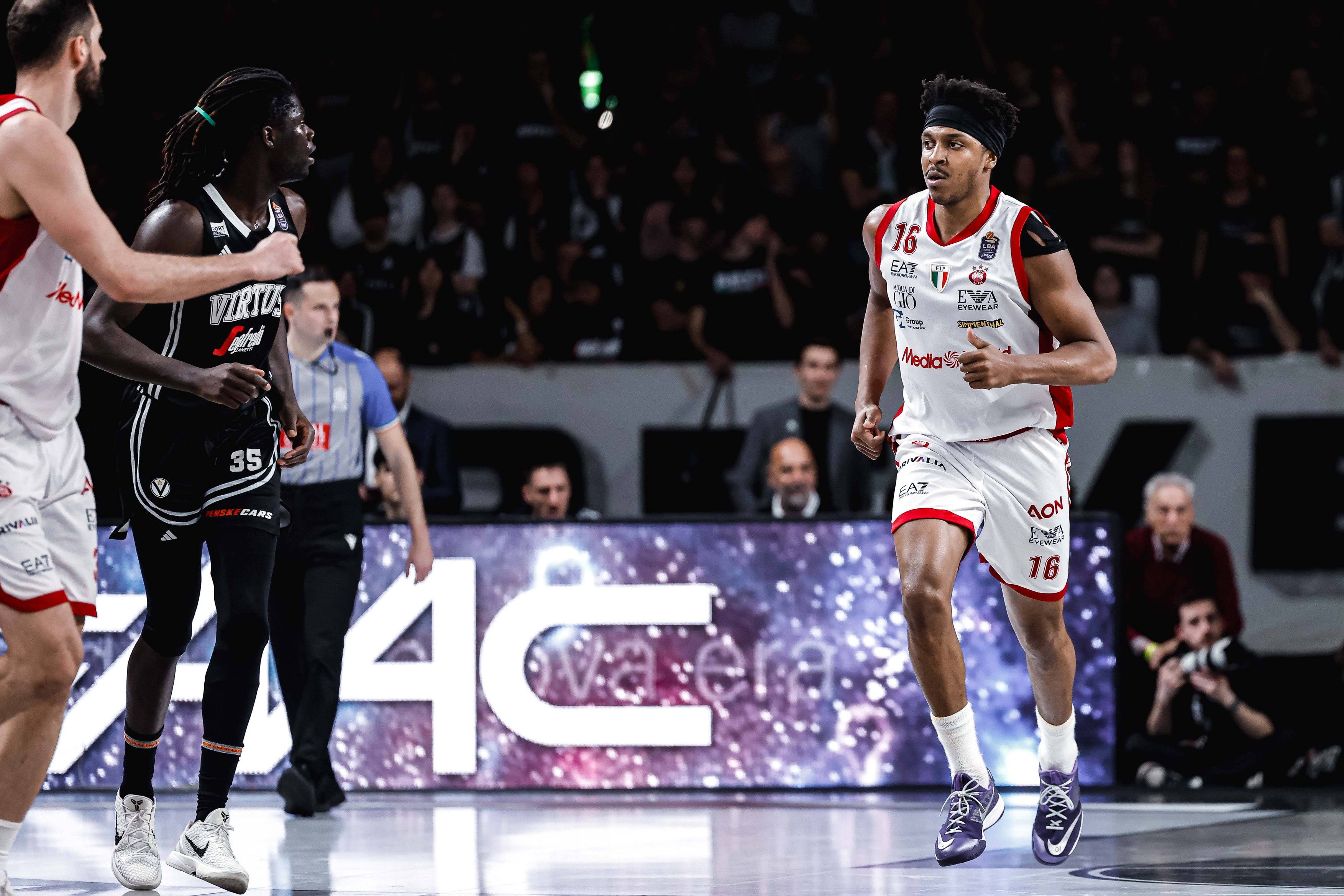 Zach LeDay Segafredo Virtus Bologna - EA7 Emporio Armani Olimpia Milano Unipol Legabasket Serie A 2024-25 20^ Giornata B