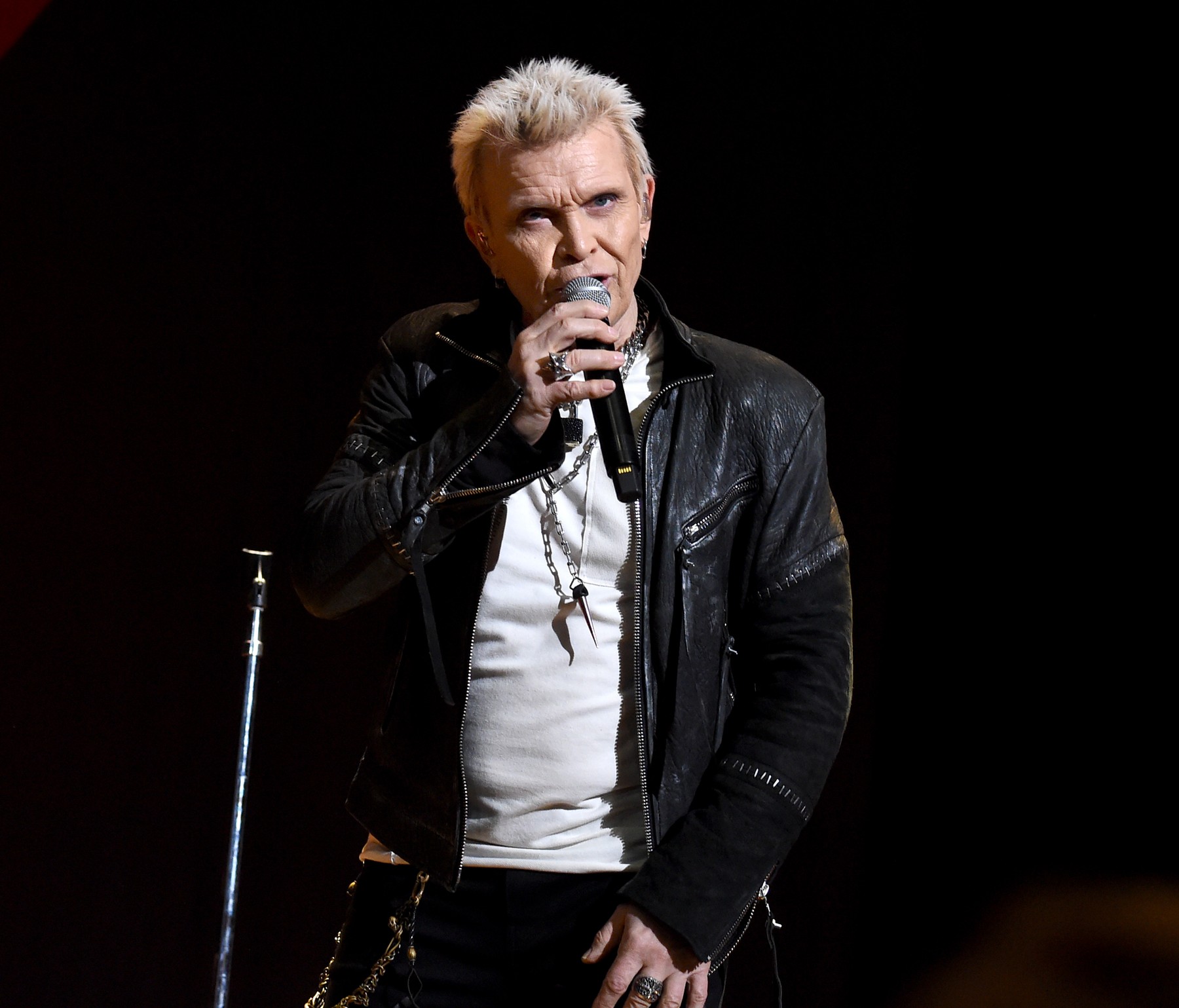 Billy Idol and Steve Stevens in concert, Acoustic Show at The Ryman, Nashville, Tennessee, USA - 29 Nov 2021