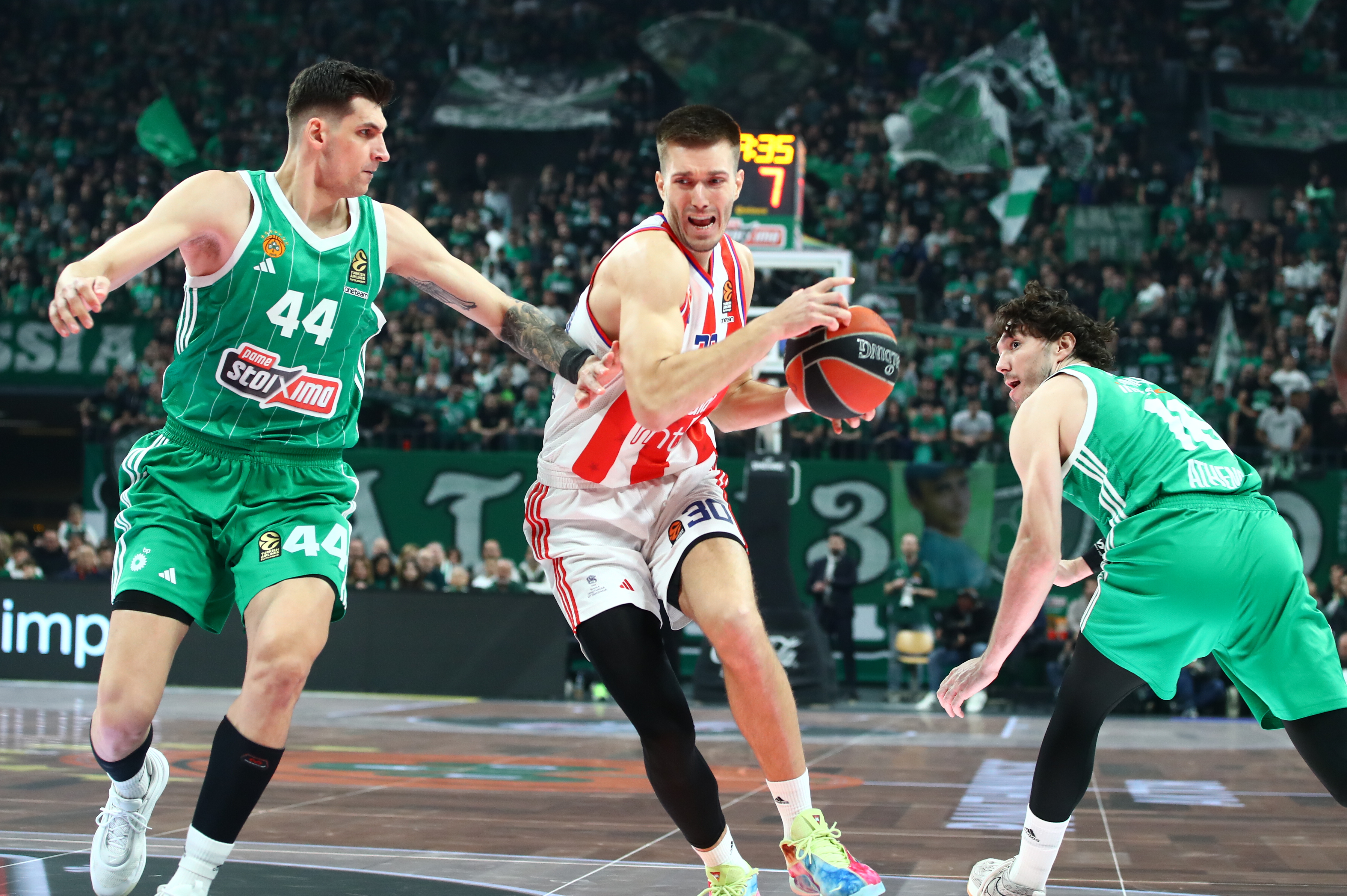 Panathinaikos v Crvena Zvezda, Euroleague basketball match, regular season, round 34