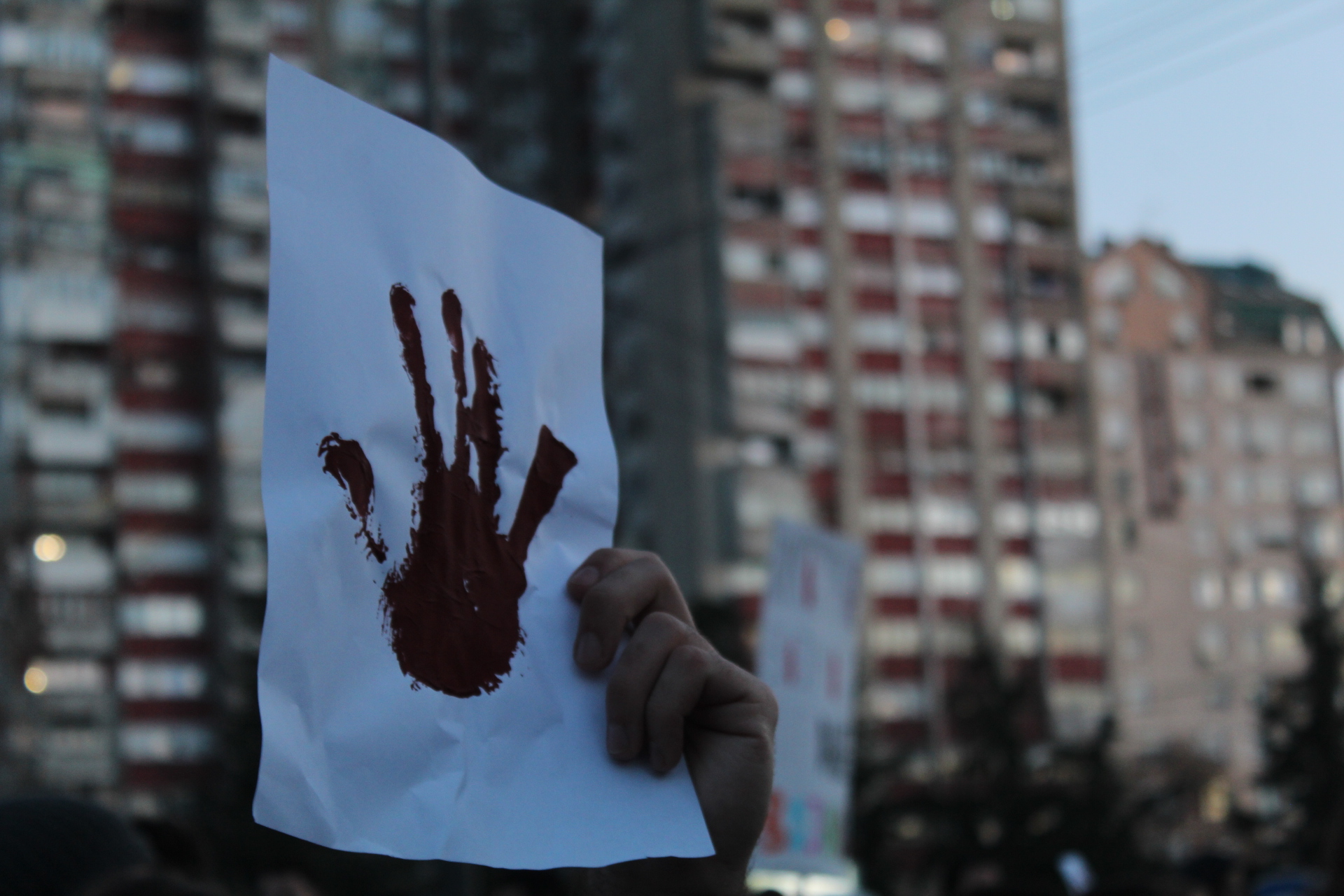 Niš 22.12.2024. Protest u Nišu, Ruke su vam krvave, podrška studentima, studentskim blokadama, studenti, blokada Foto: Žarko Đokić
Ustupljene fotografije od strane autora