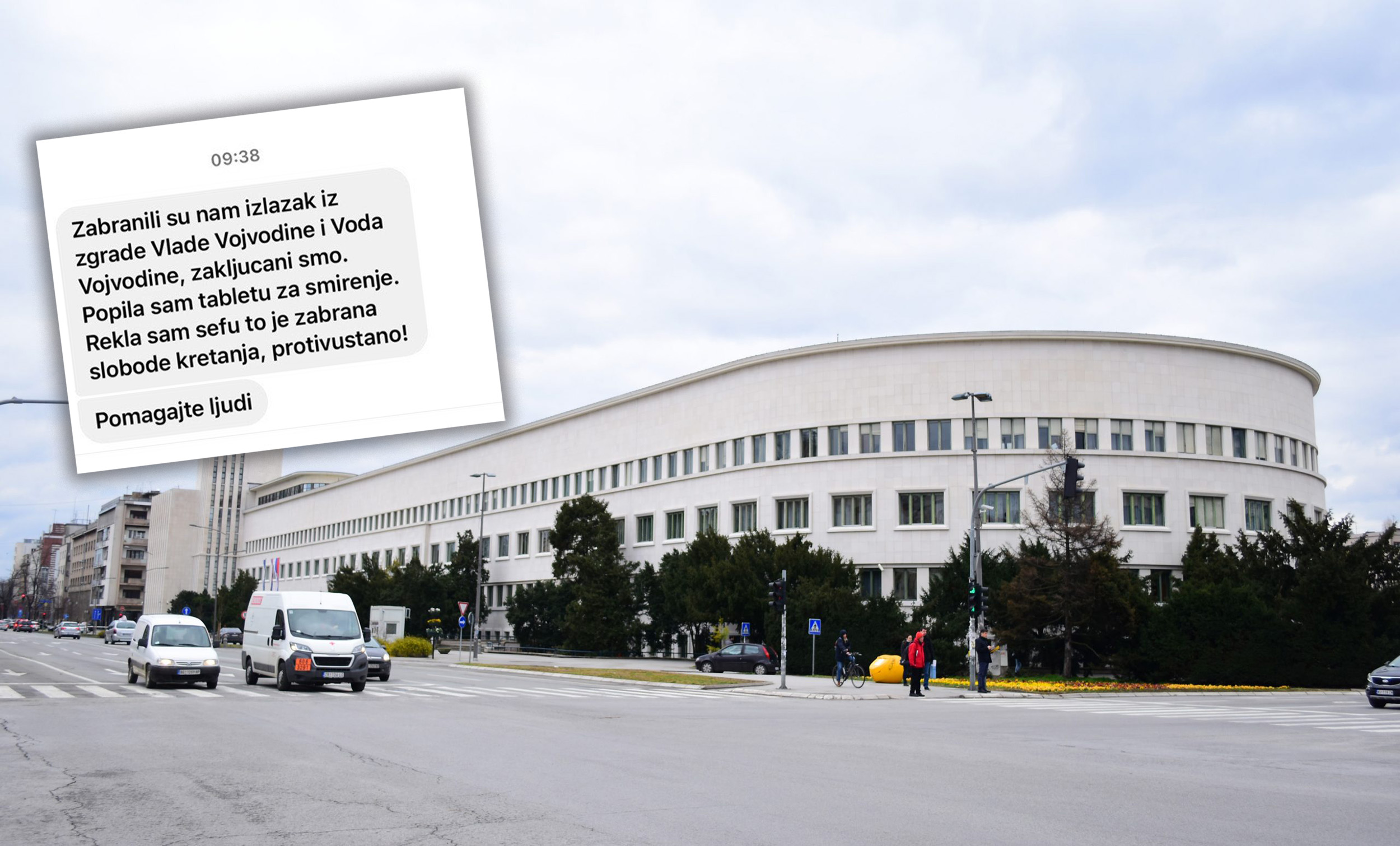 Vlada Vojvodine, zaključani kombo