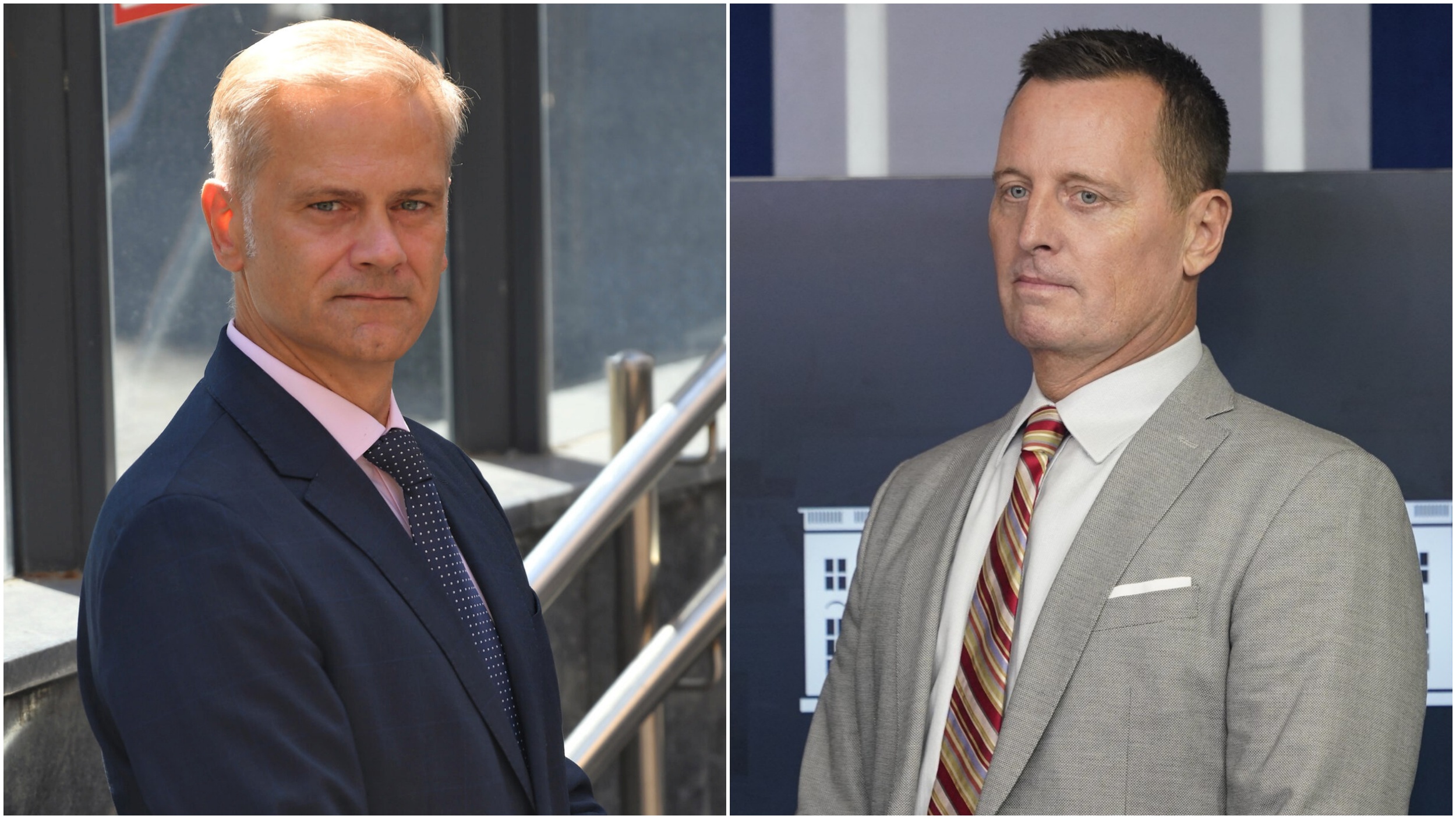 Borko Stefanović i Ričard Grenel, kombo Foto: Amir Hamzagić/Radar/Pool/ABACA / Abaca Press / Profimedia