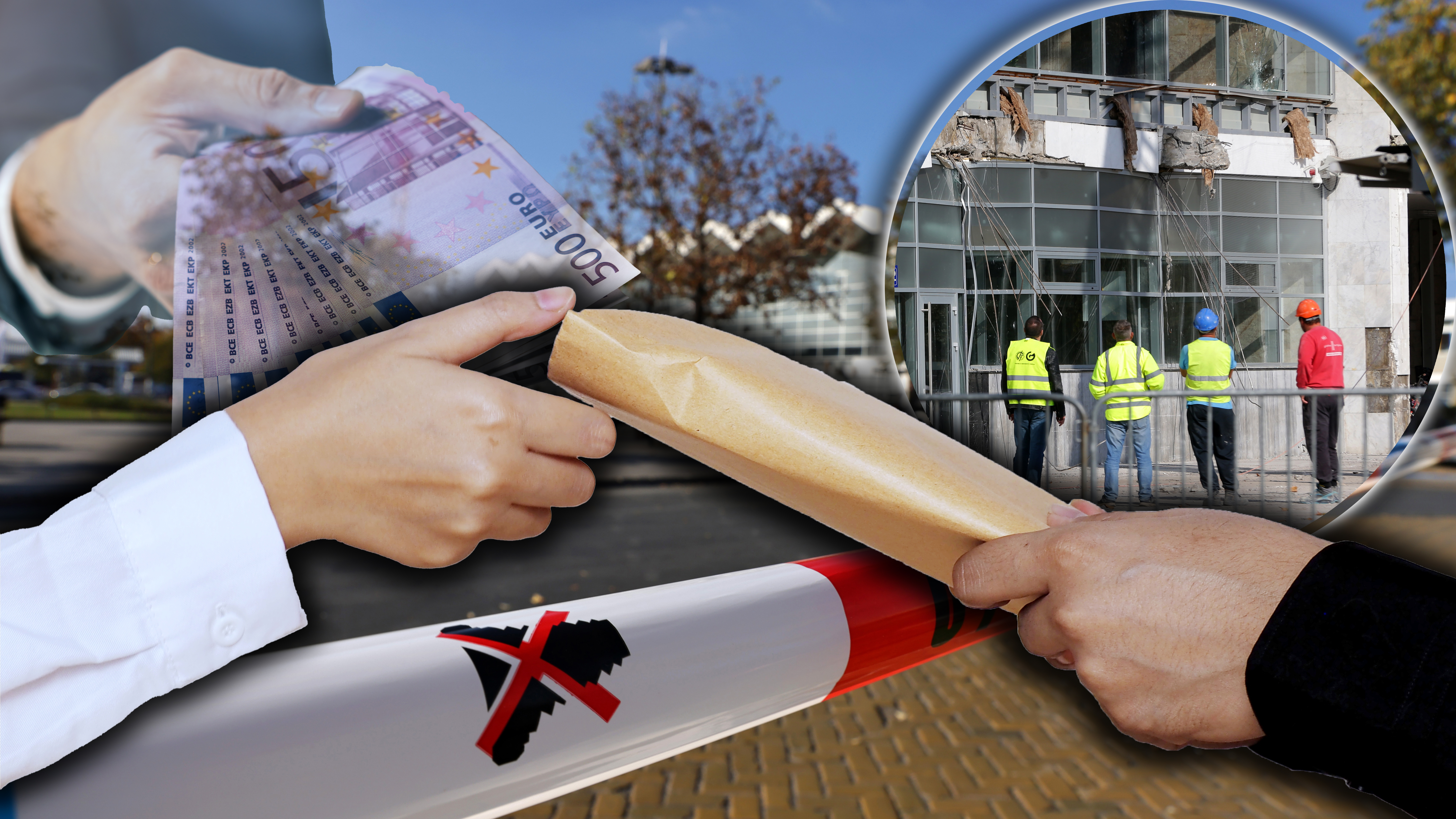 Several people killed after a concrete canopy collapses at Novi Sad Railway station