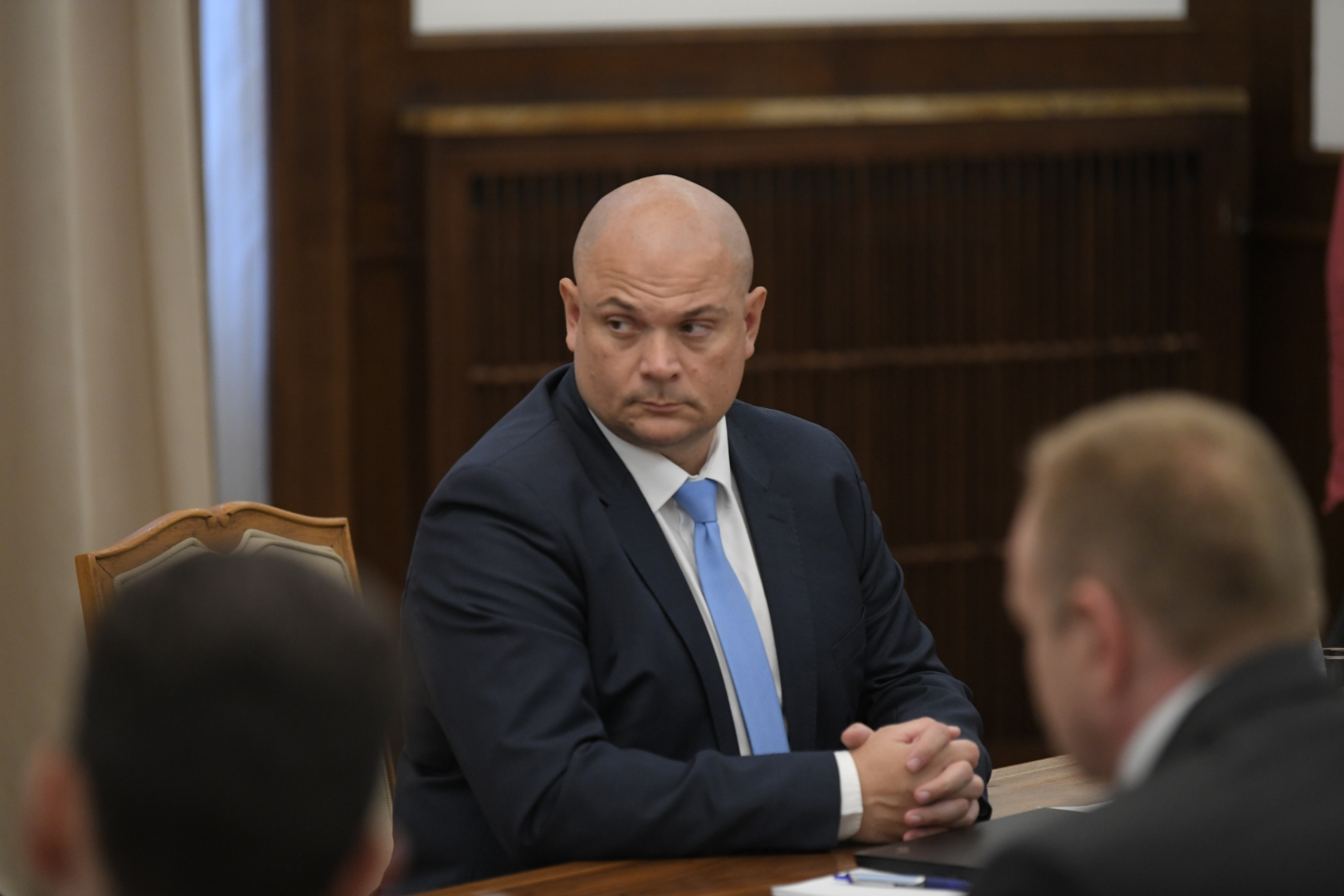 Beograd 18. jul 2022. Konsultacije o kandidatu za predsednika Vlade predstavnike predstavnike izborne liste Marinike Tepic - Ujedinjeni za pobedu Srbije Foto:Dragan Mujan/Nova.rs