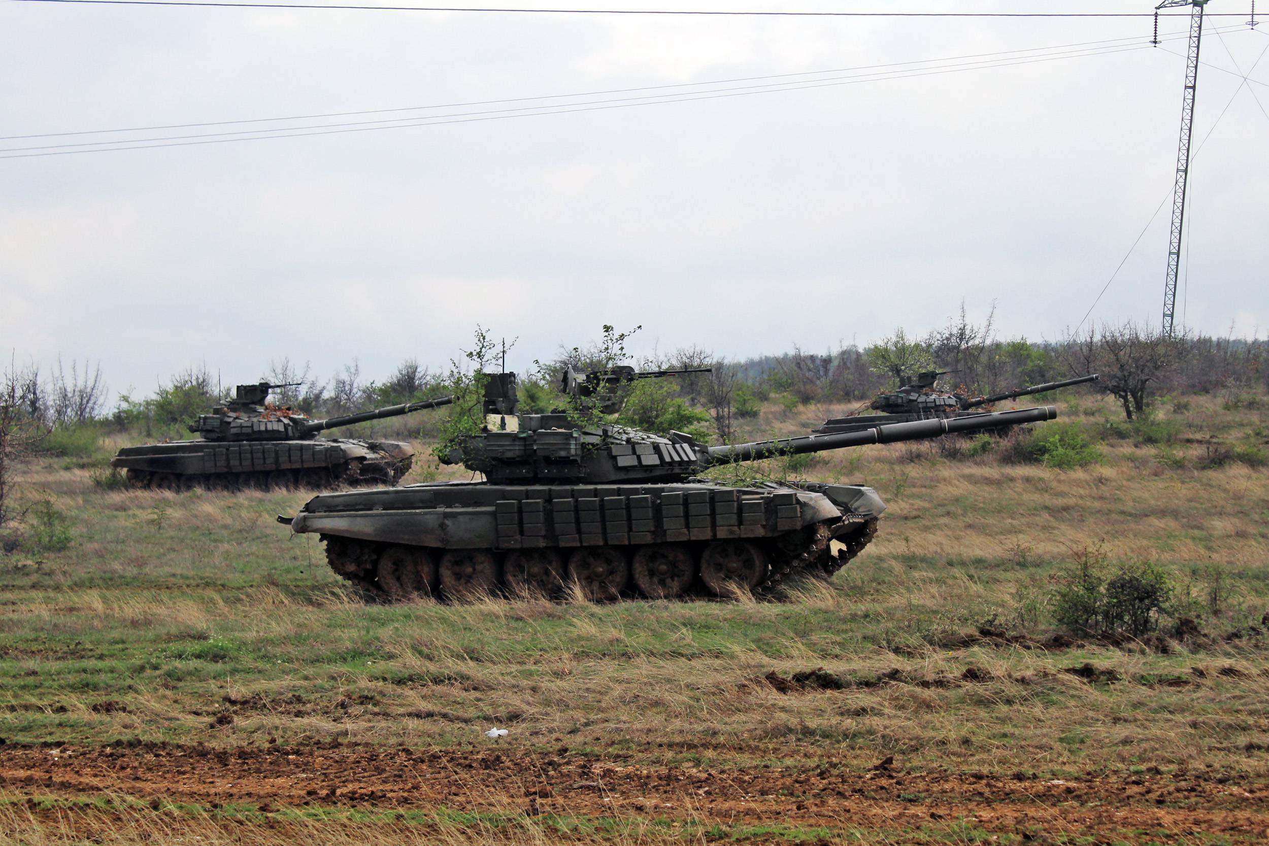 TAKTICKA VEZBA TENKOVSKOG BATALJONA T-72M