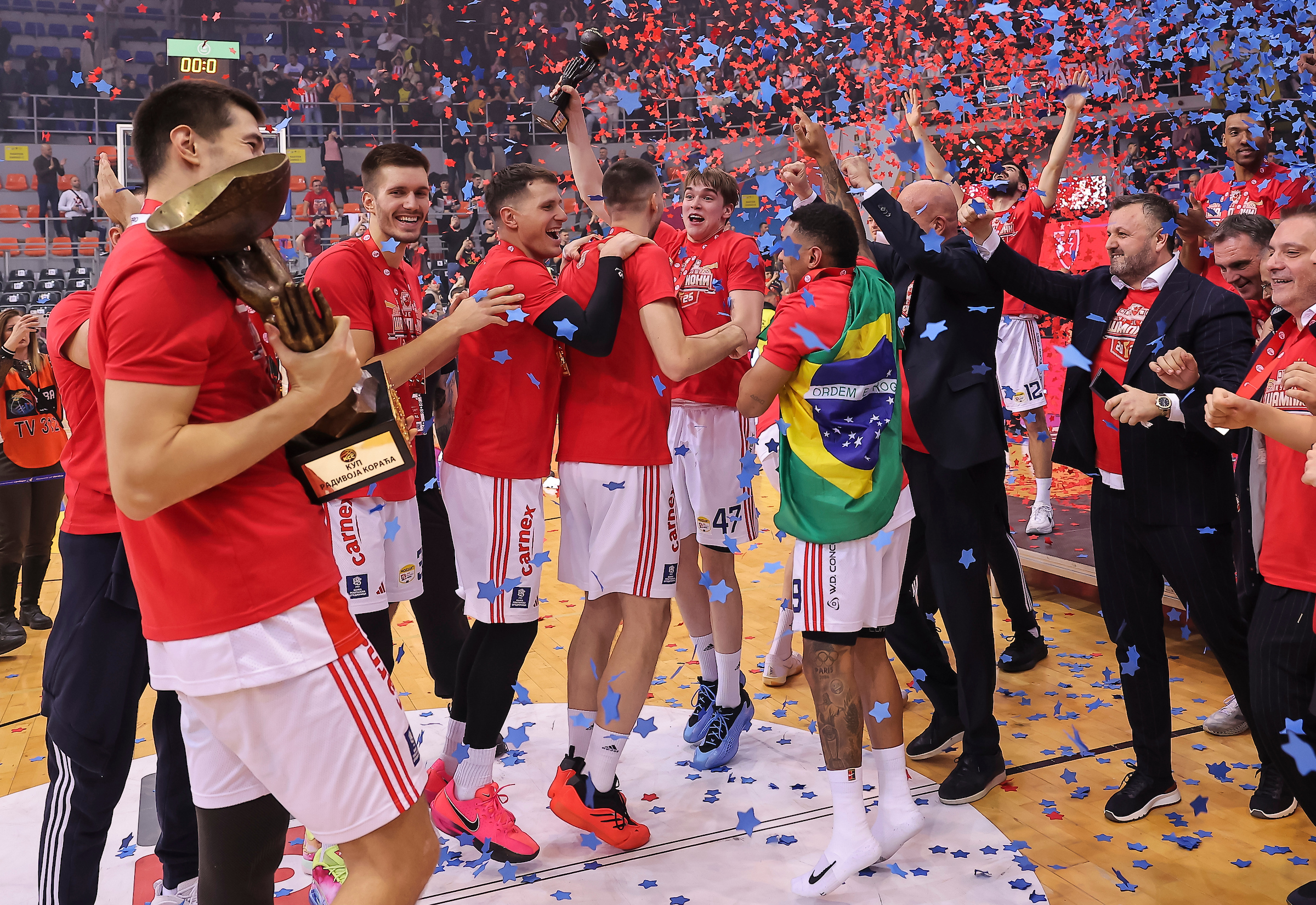Crvena Zvezda - Partizan, Kup Radivoja Koraca, finale, sezona 2024/2025, Februar 15. 2025.