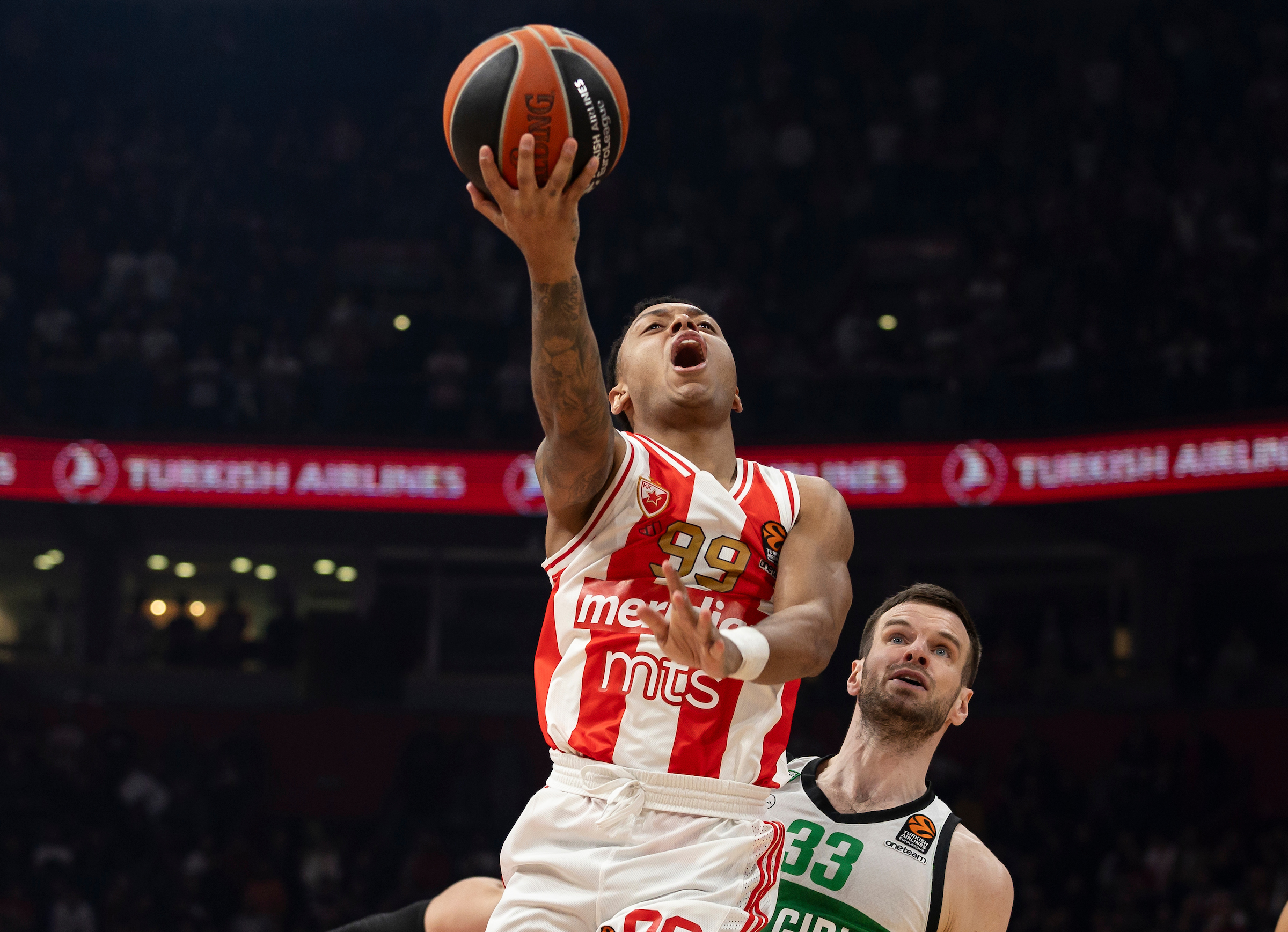 Crvena Zvezda Meridianbet Belgrade v Zalgiris Kaunas - Turkish Airlines EuroLeague