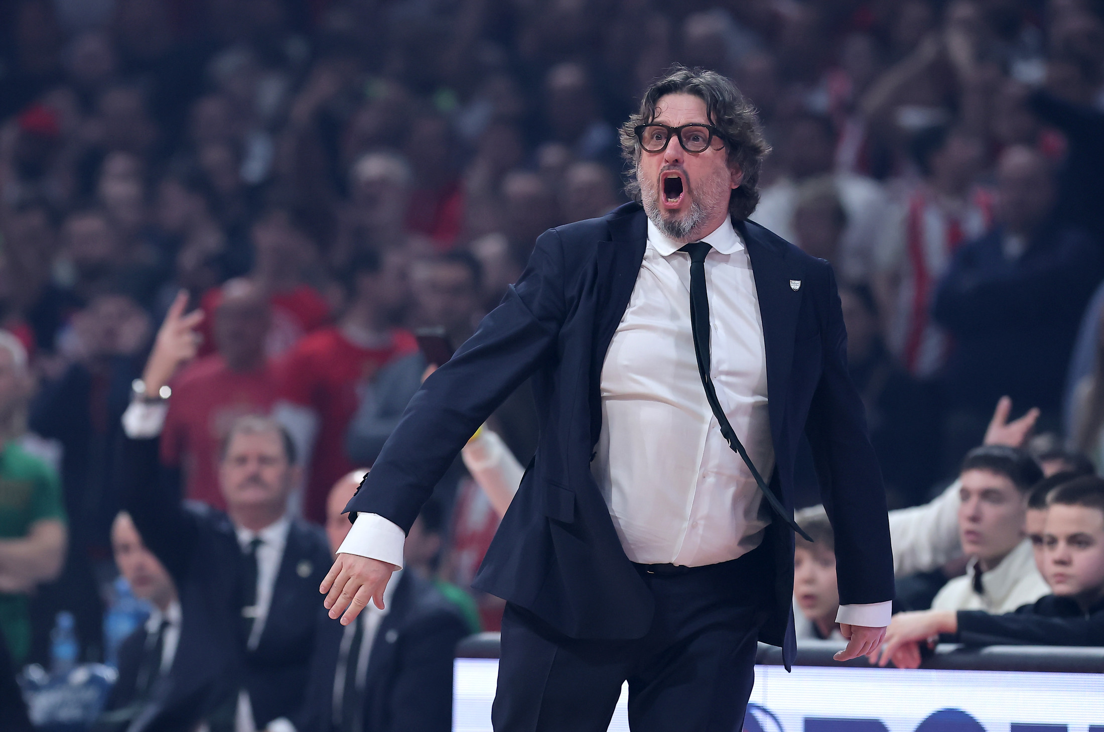 Crvena Zvezda v Zalgiris, Euroleague basketball round 27, season 2024/2025 ,Belgrade, Serbia, 27.2.2025.
 (credit image &amp; photo: Pedja Milosavljevic / STARSPORT)
