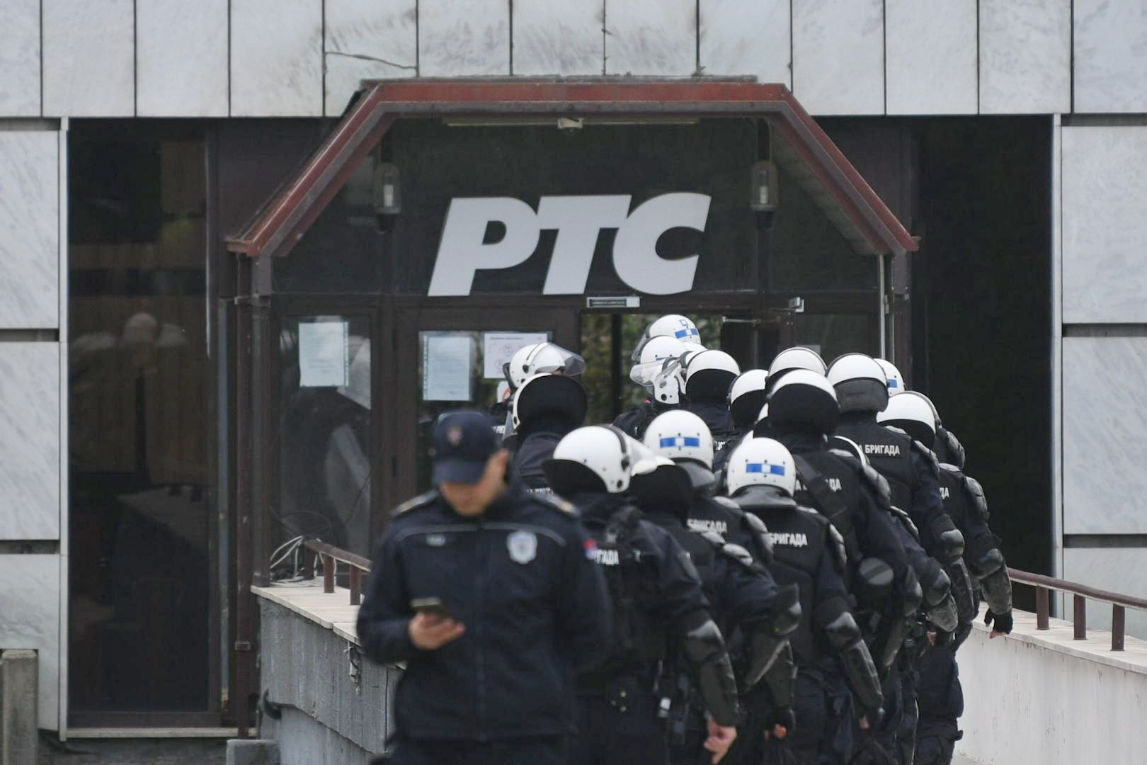 Studentska blokada Radio televizije Srbije Košutnja