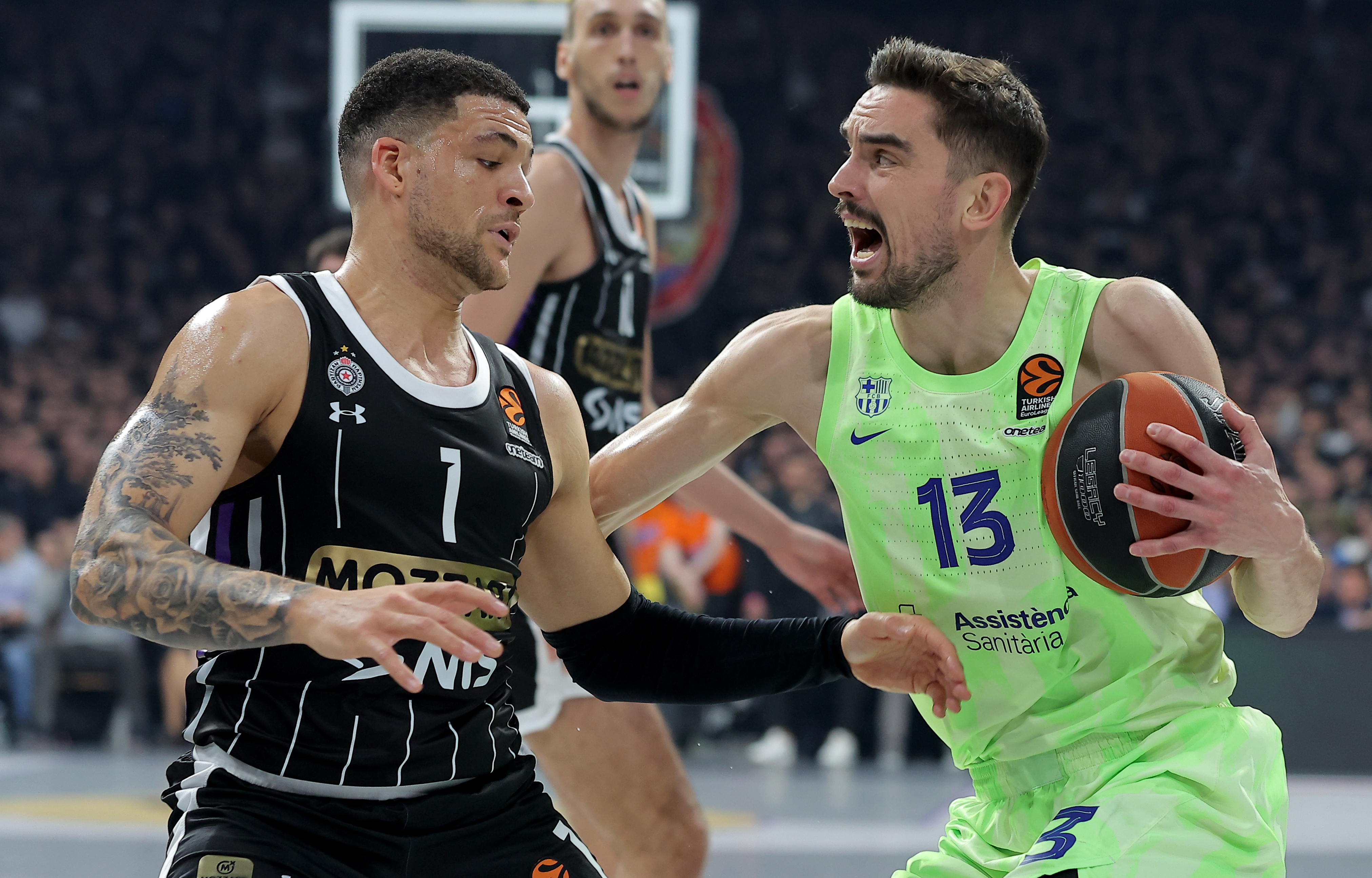 Partizan v Barcelona, Euroleague basketball match, regular season, round 9