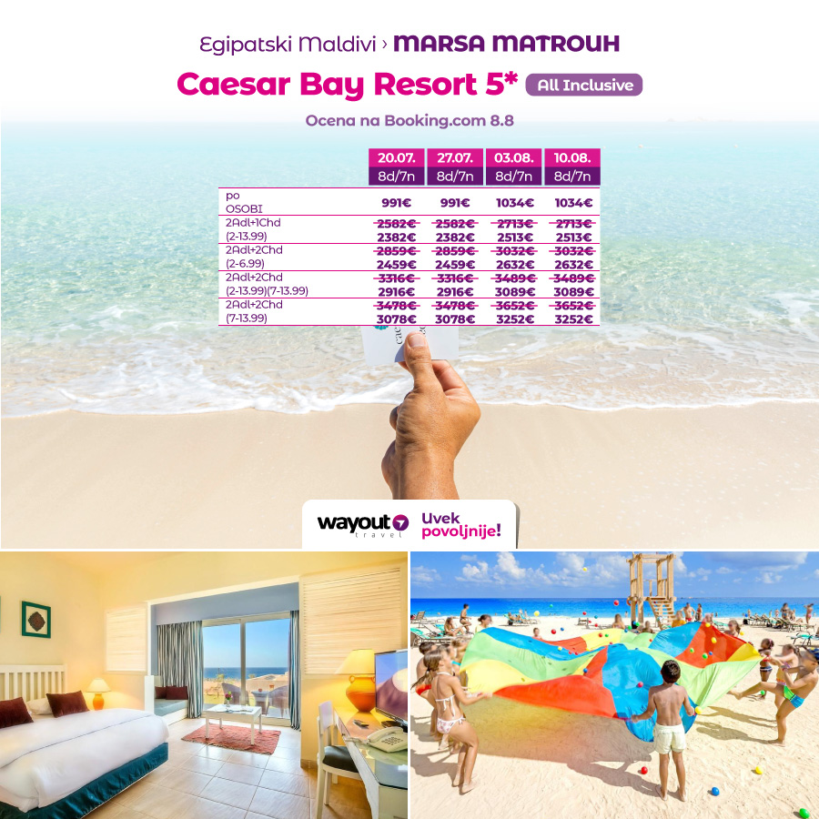 PR, Putovanja, Wayout, Leto 2025, Letovanje, Egipat,