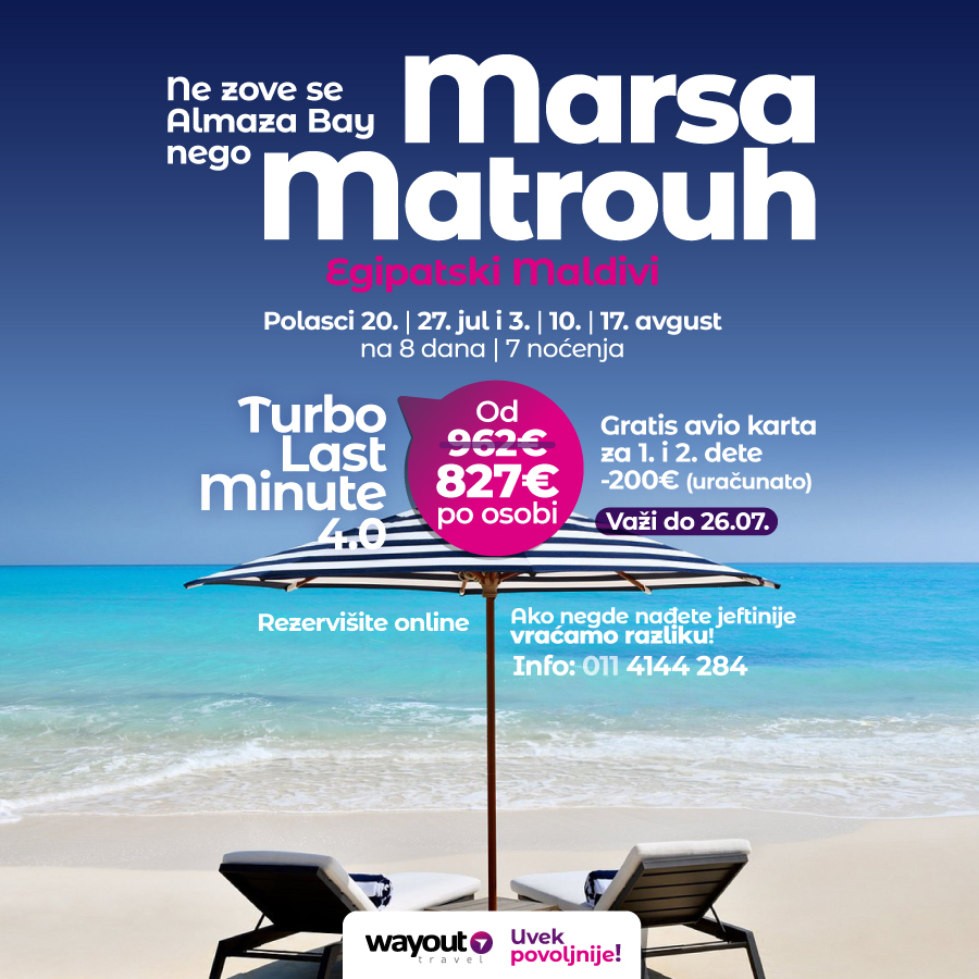 PR Wayout 24.7 Nova.rs.rs sa isticanjem na naslovnoj od 11h