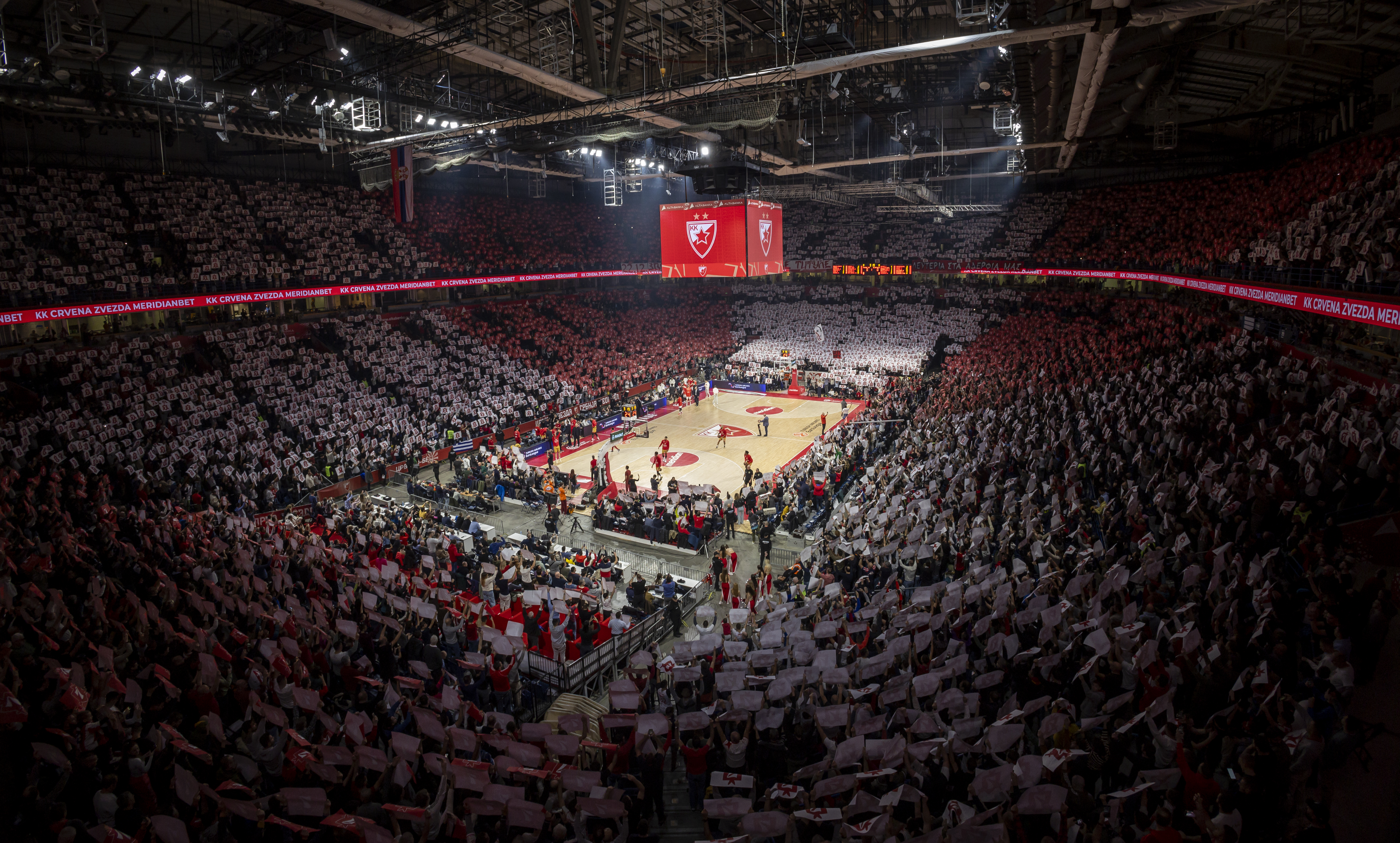 Crvena Zvezda Meridianbet Belgrade v Olympiacos Athens - Turkish Airlines EuroLeague