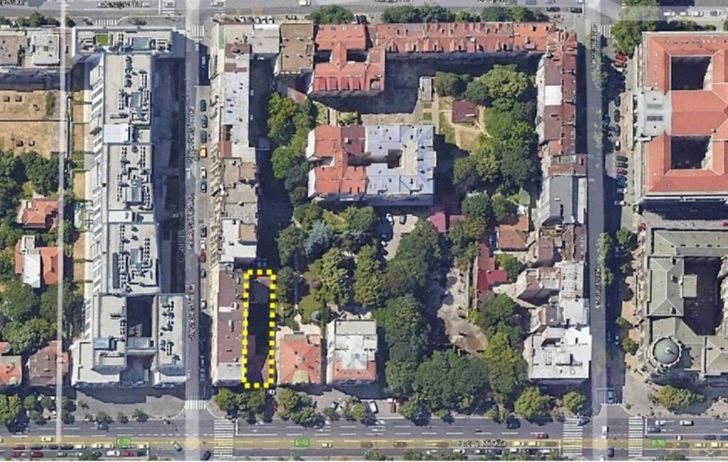 gradnja u Kneza Miloša 42, 44